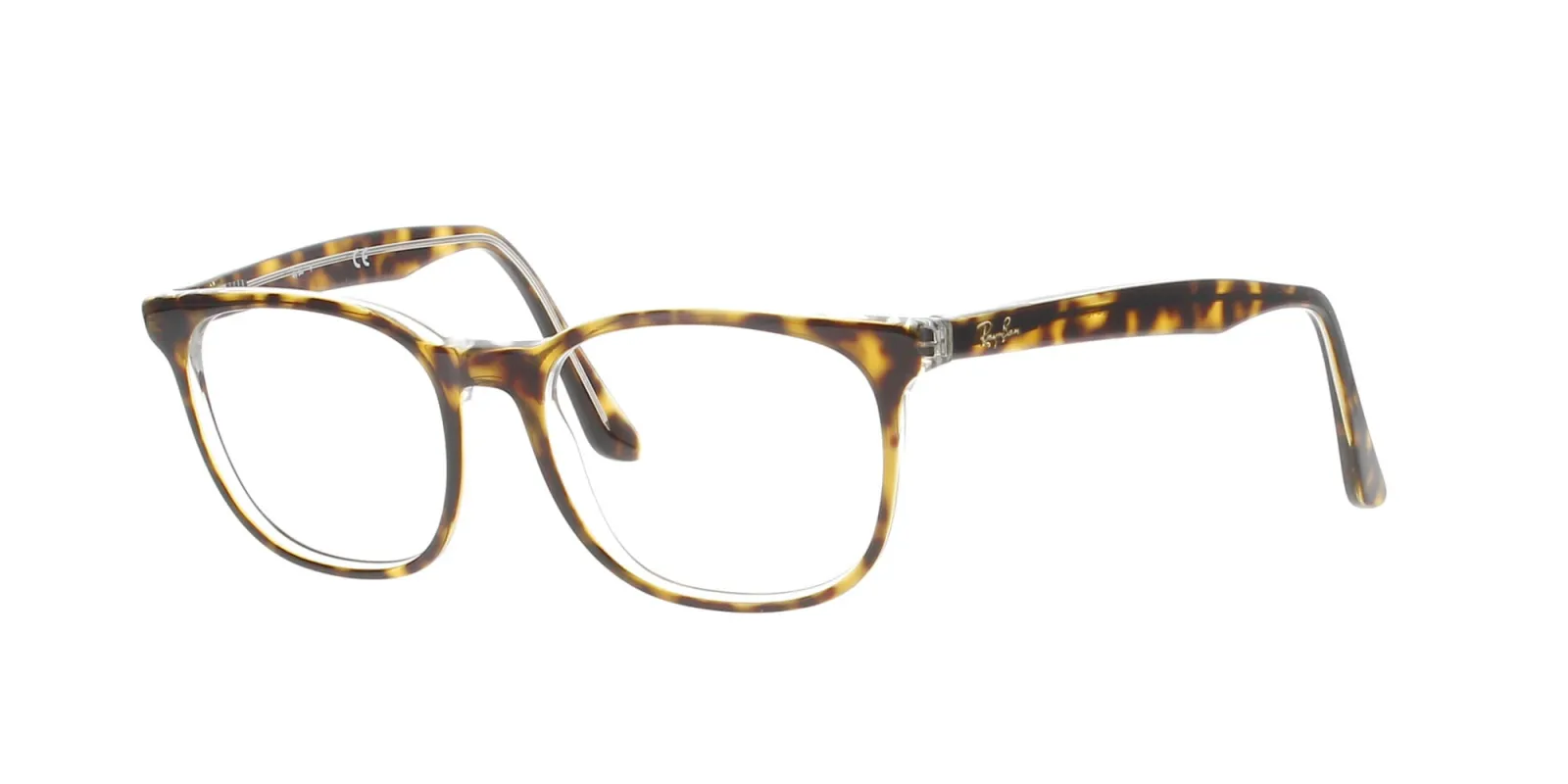 Havana RAYBAN Rectangle Frame sold by Fashion Eyewear