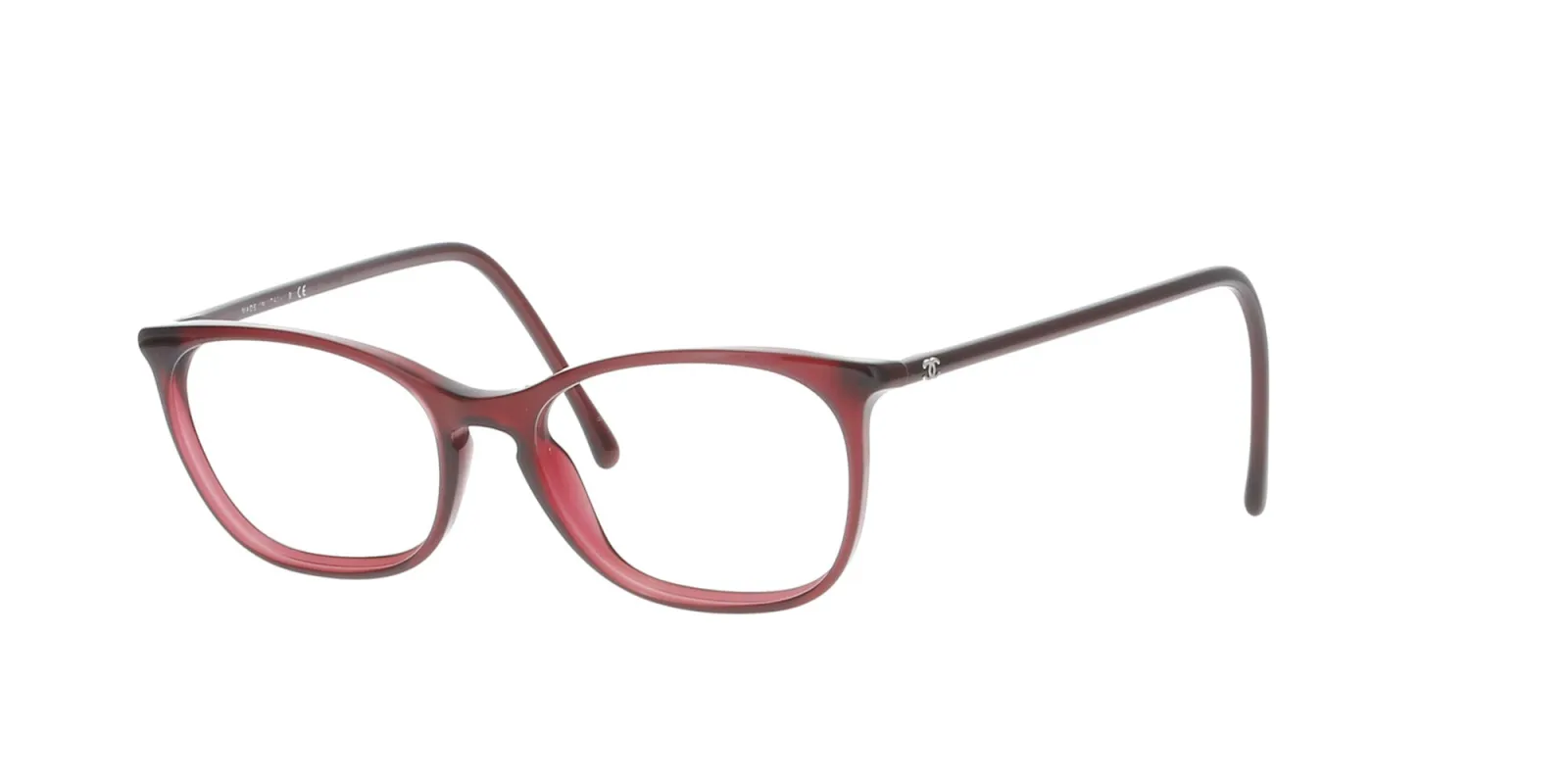 CHANEL Oval Burgundy Frame sold by Fashion Eyewear