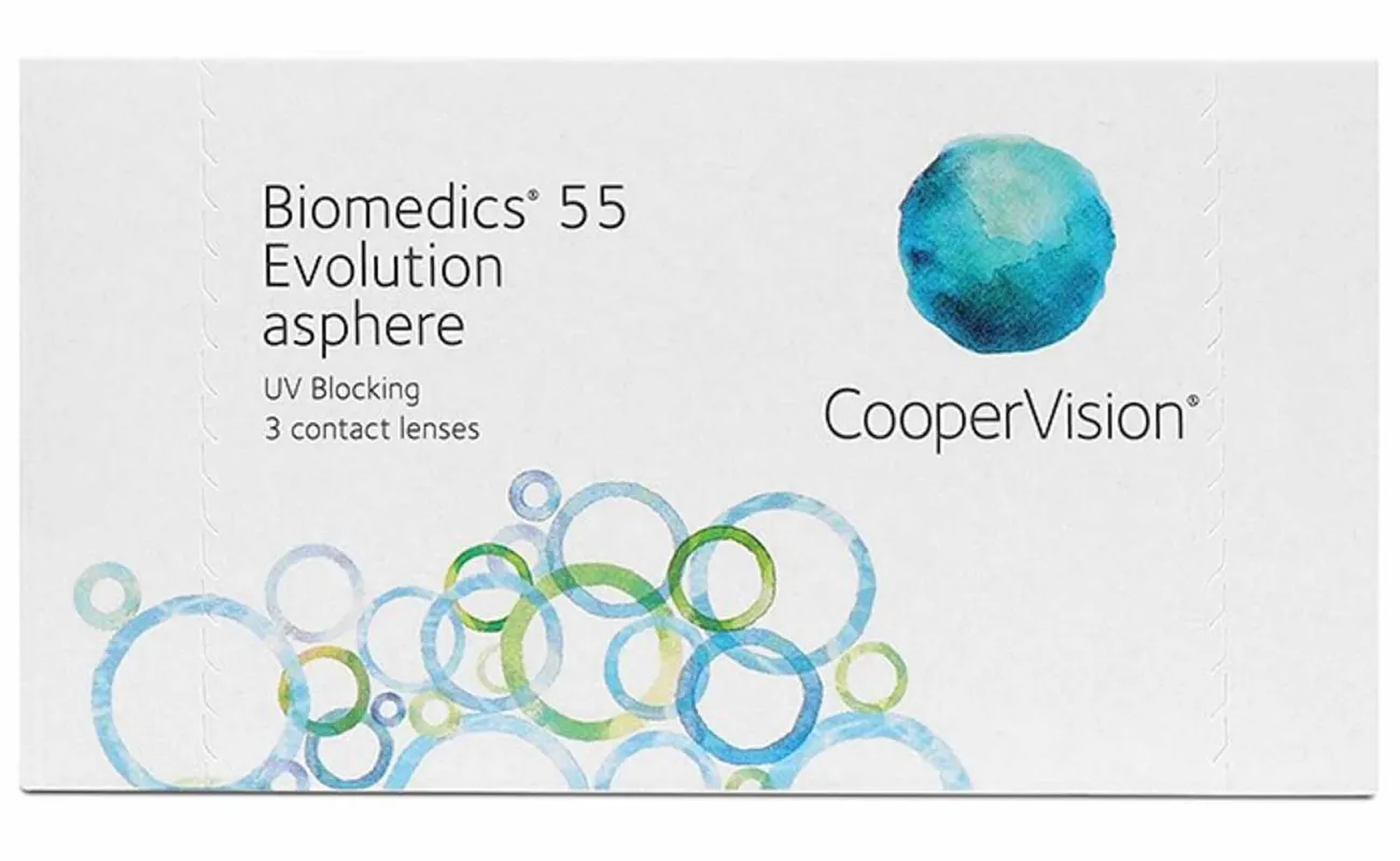 Biomedics 55 Evolution sold by Fashion Eyewear