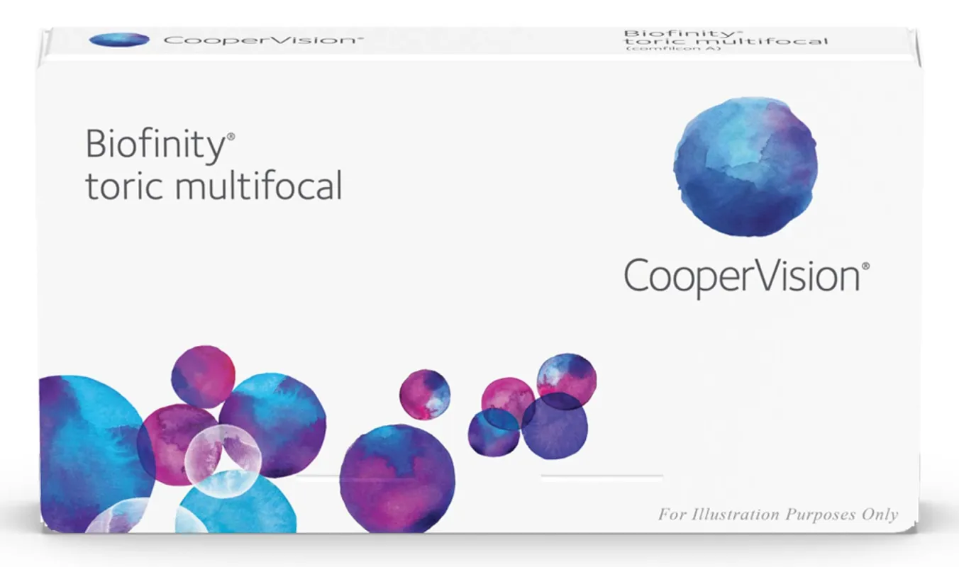 Biofinity Toric Multifocal sold by Fashion Eyewear