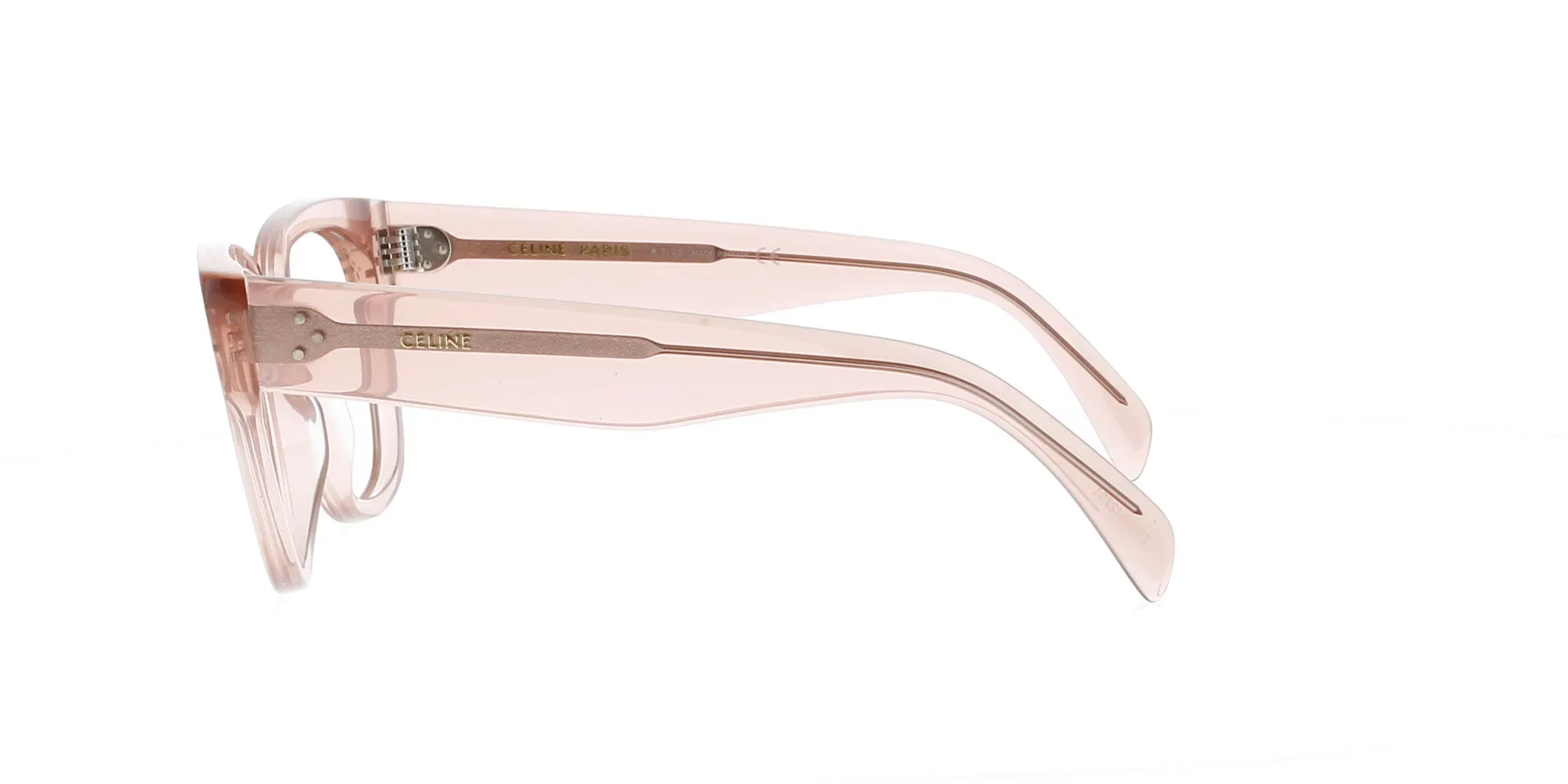 Celine Transparent Pink Frame sold by Fashion Eyewear product image thumbnail 3