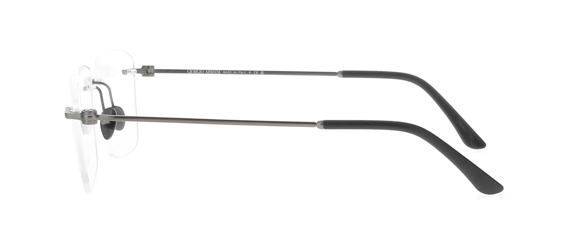 GIORGIO ARMANI Rimless Gunmetal Frame sold by Fashion Eyewear product image thumbnail 3