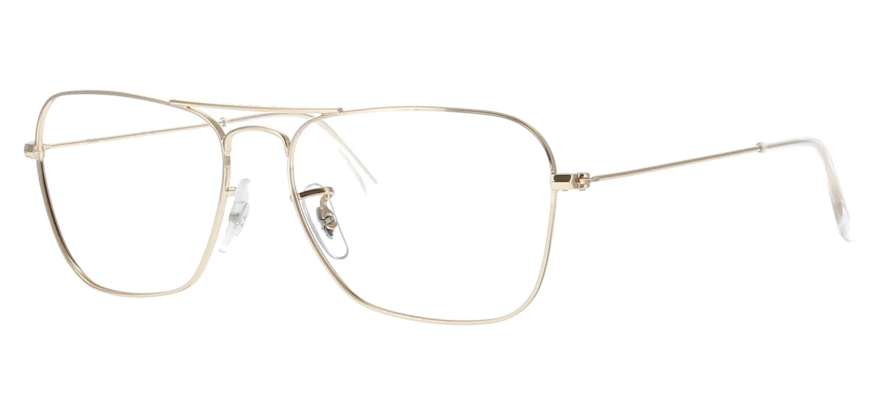 RAYBAN Gold Caravan Frame sold by Fashion Eyewear