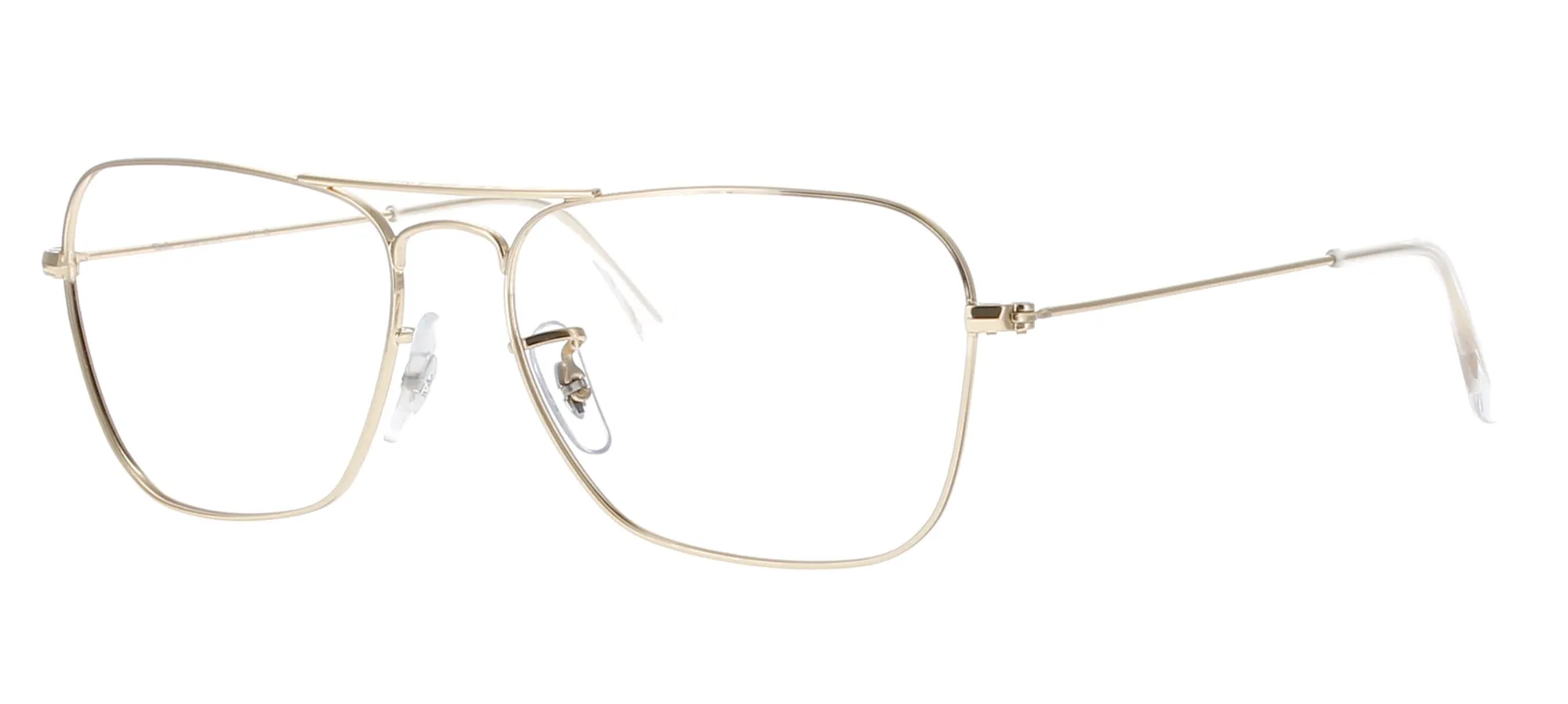 RAYBAN Gold Caravan Frame sold by Fashion Eyewear