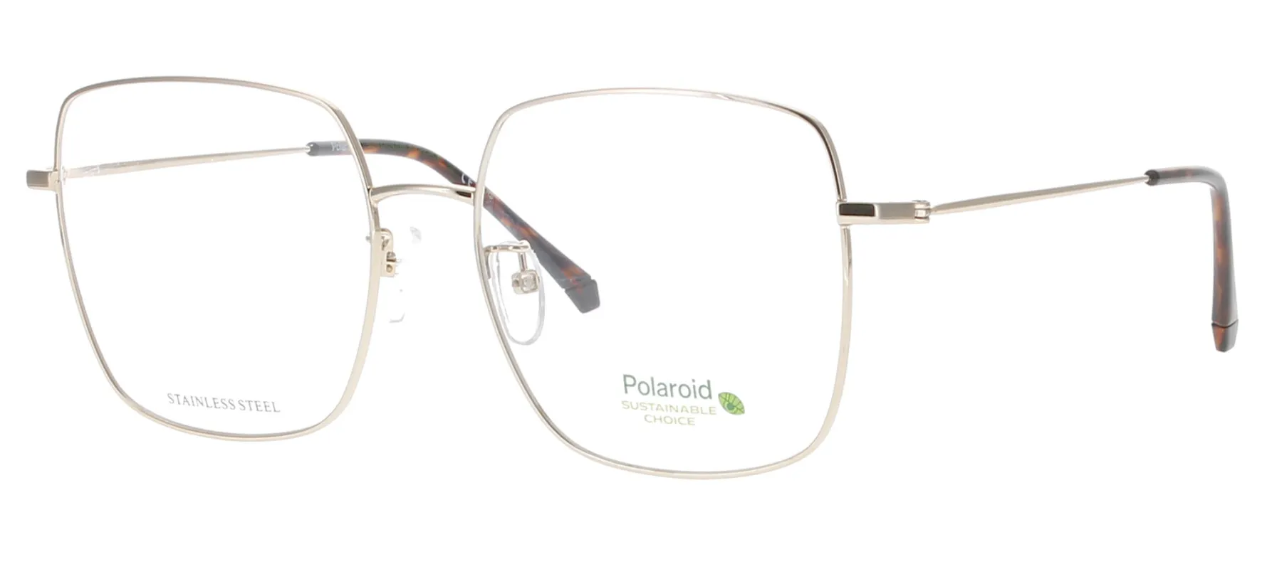 POLAROID Gold Havana Frame sold by Fashion Eyewear