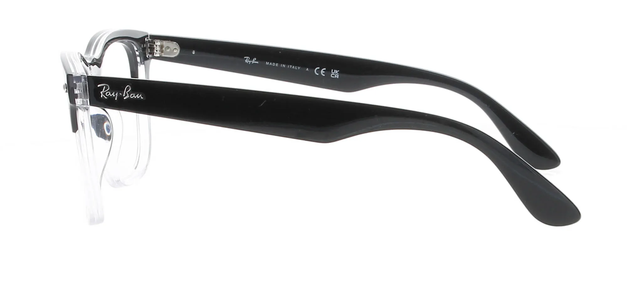 Steve RAYBAN Frame Black with Clear sold by Fashion Eyewear product image thumbnail 3