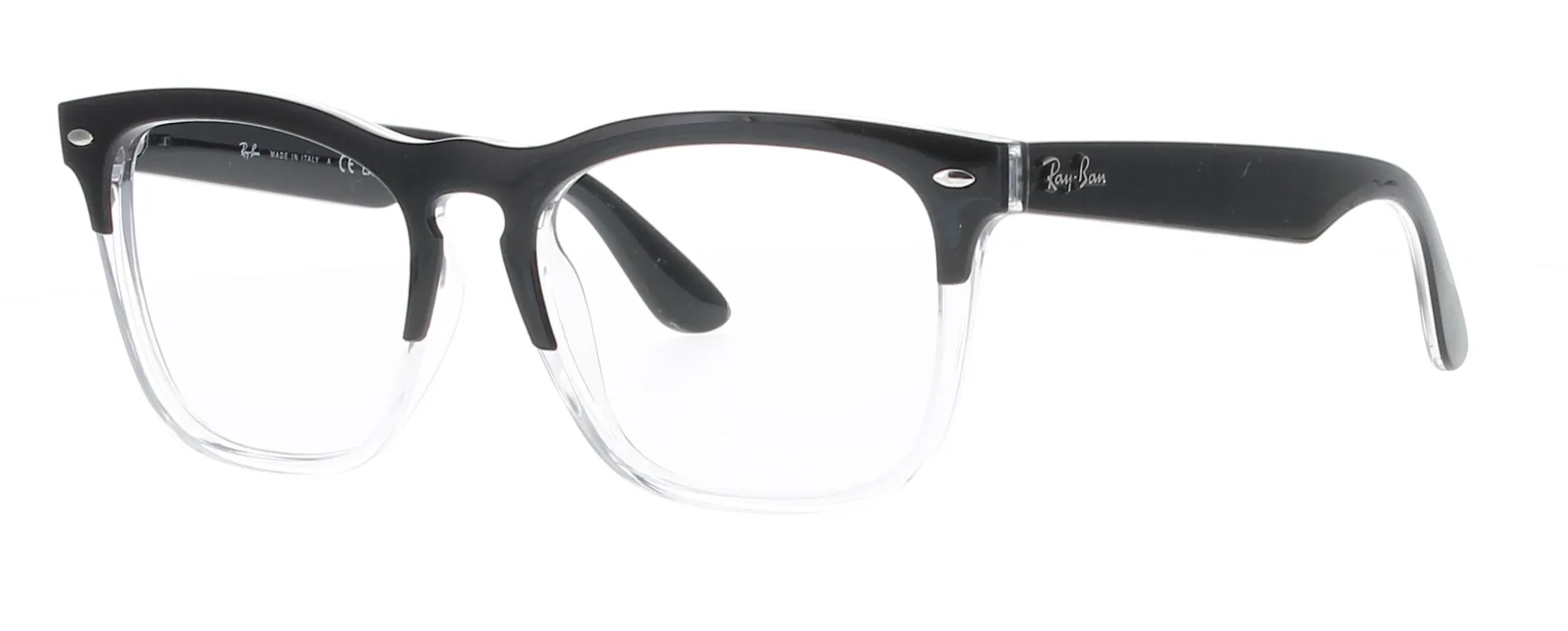 Steve RAYBAN Frame Black with Clear sold by Fashion Eyewear