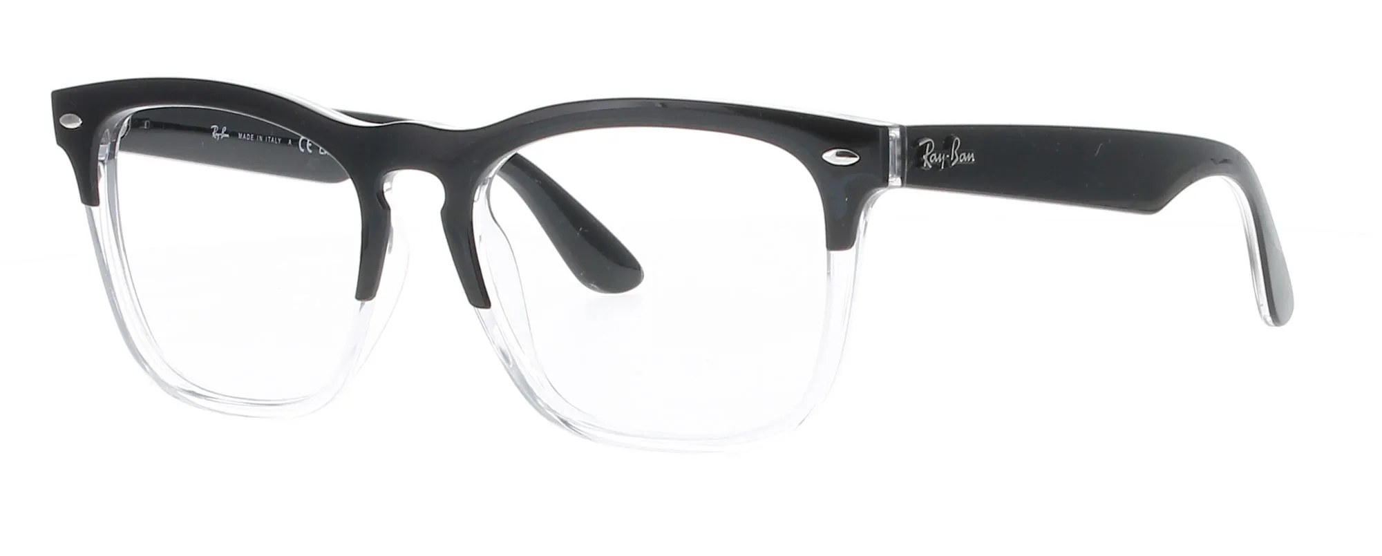 Steve RAYBAN Frame Black with Clear sold by Fashion Eyewear