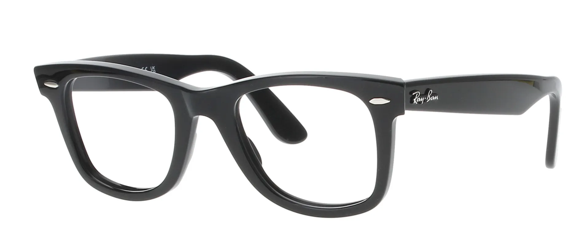 RAYBAN Black Wayfarer Frame sold by Fashion Eyewear