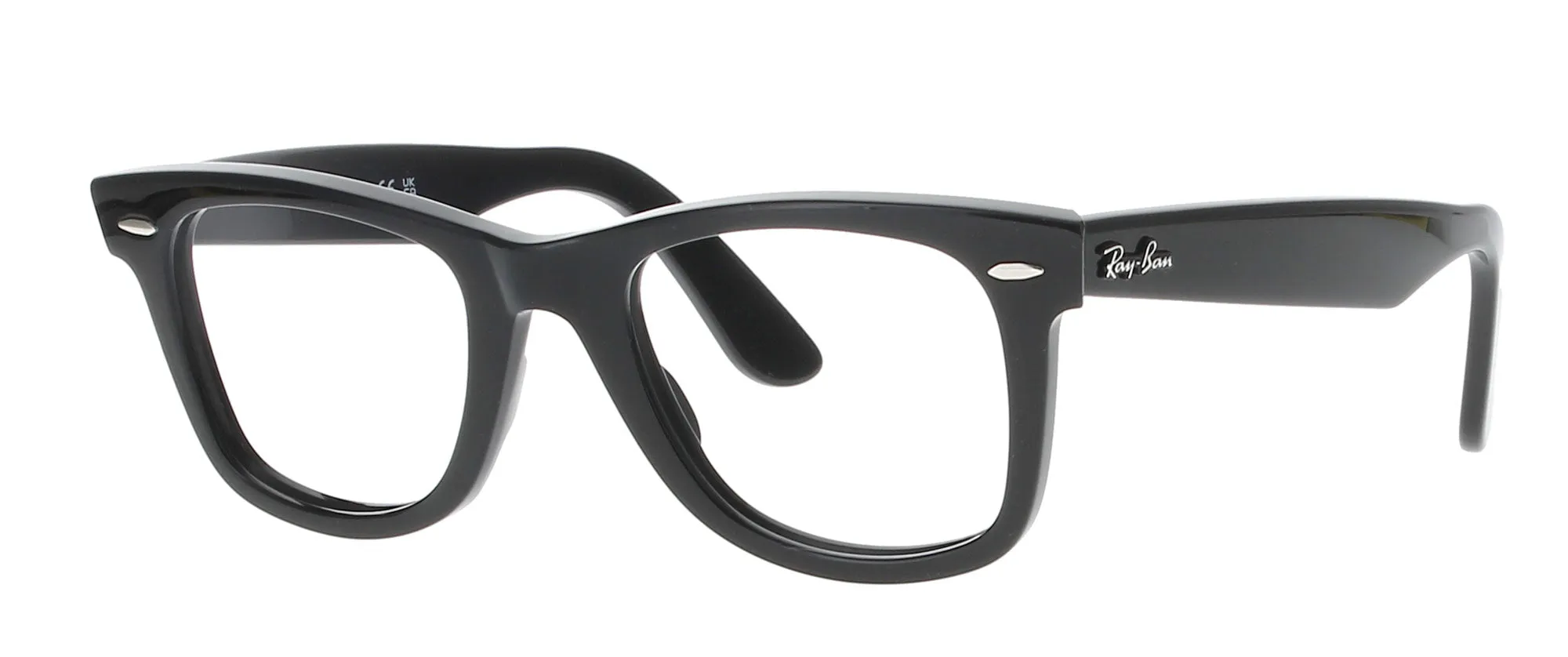 RAYBAN Black Wayfarer Frame sold by Fashion Eyewear