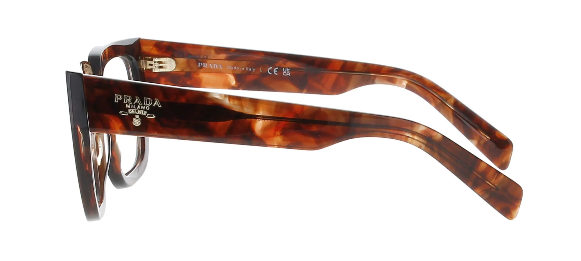 PRADA Havana Caramel Frame sold by Fashion Eyewear product image thumbnail 3