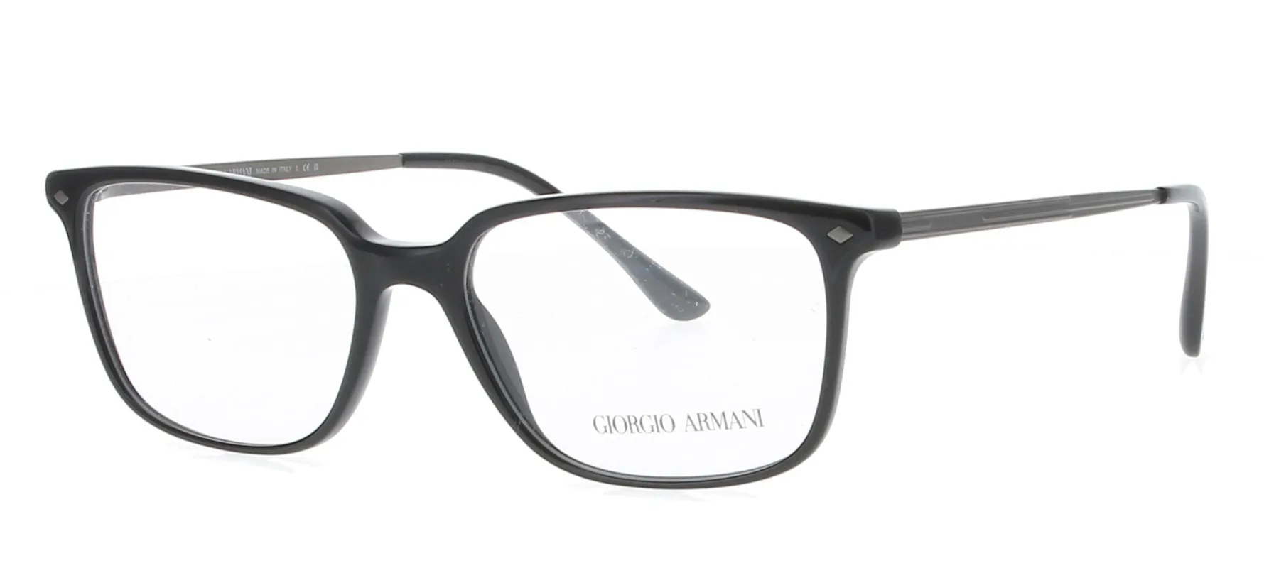 GIORGIO ARMANI Glossy Black Frame sold by Fashion Eyewear