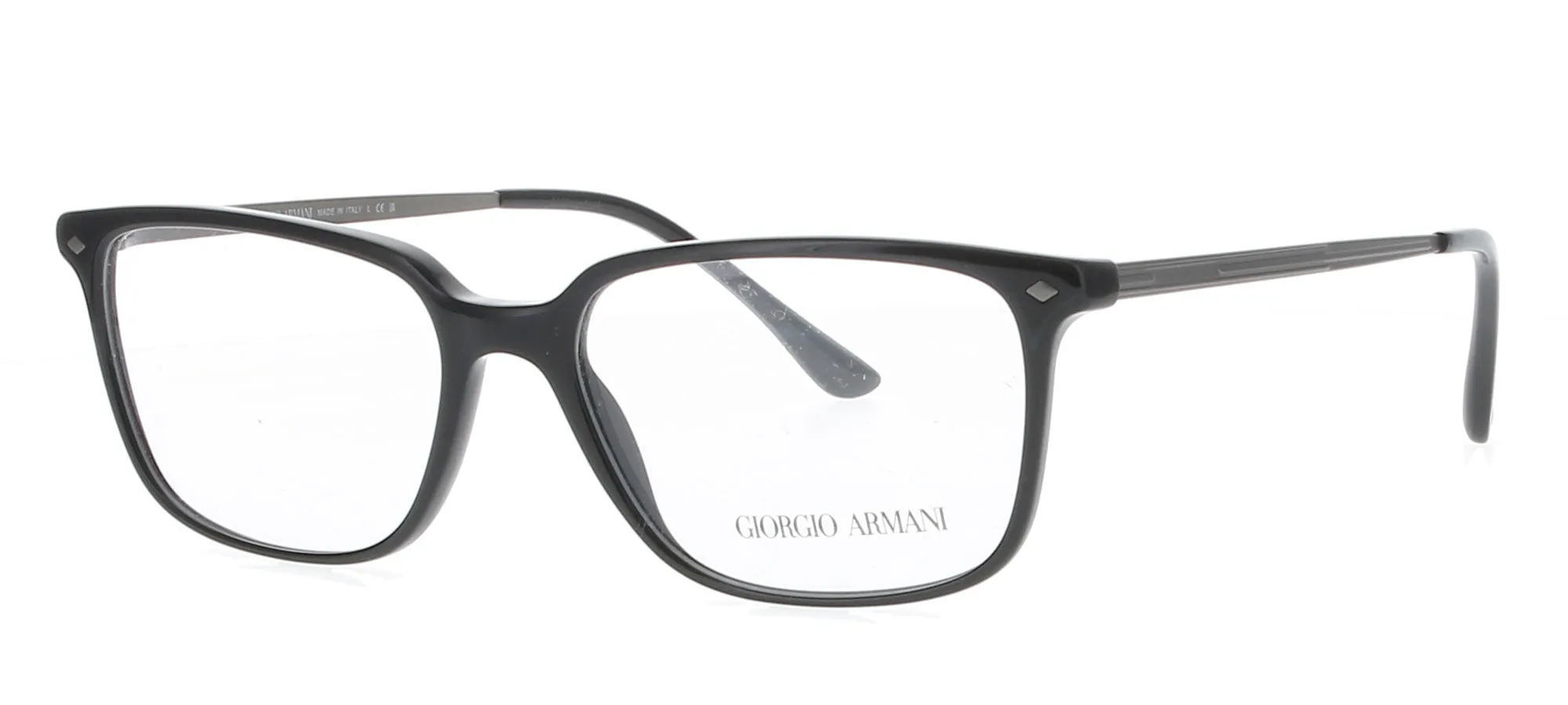 GIORGIO ARMANI Glossy Black Frame sold by Fashion Eyewear