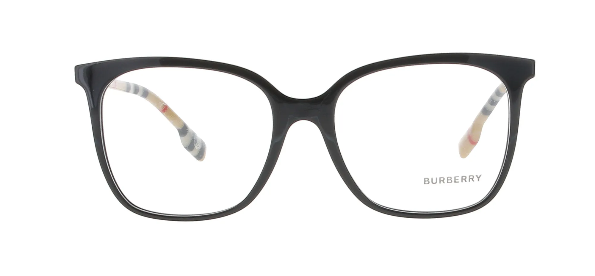 BURBERRY Black and Check Frame sold by Fashion Eyewear product image thumbnail 2