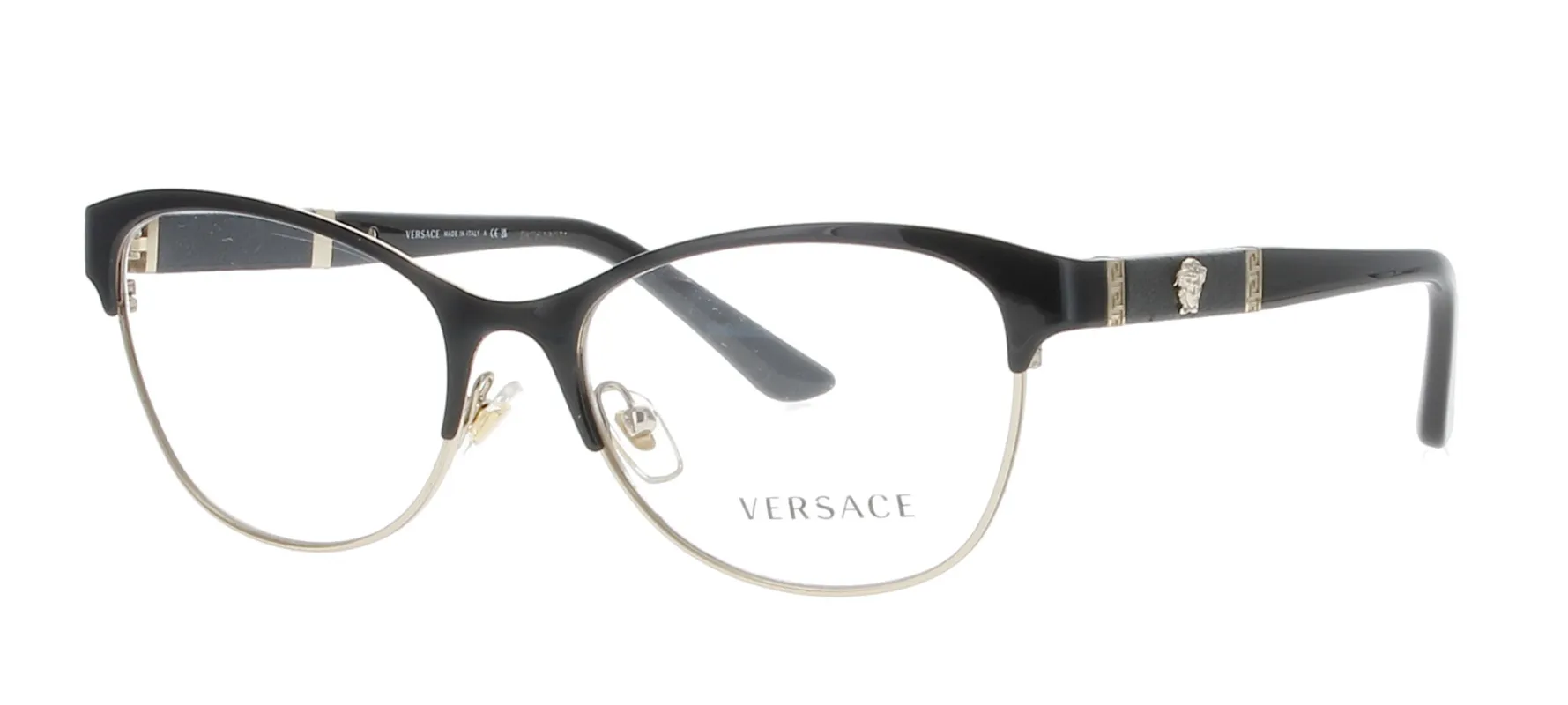 VERSACE Black and Gold Frame sold by Fashion Eyewear