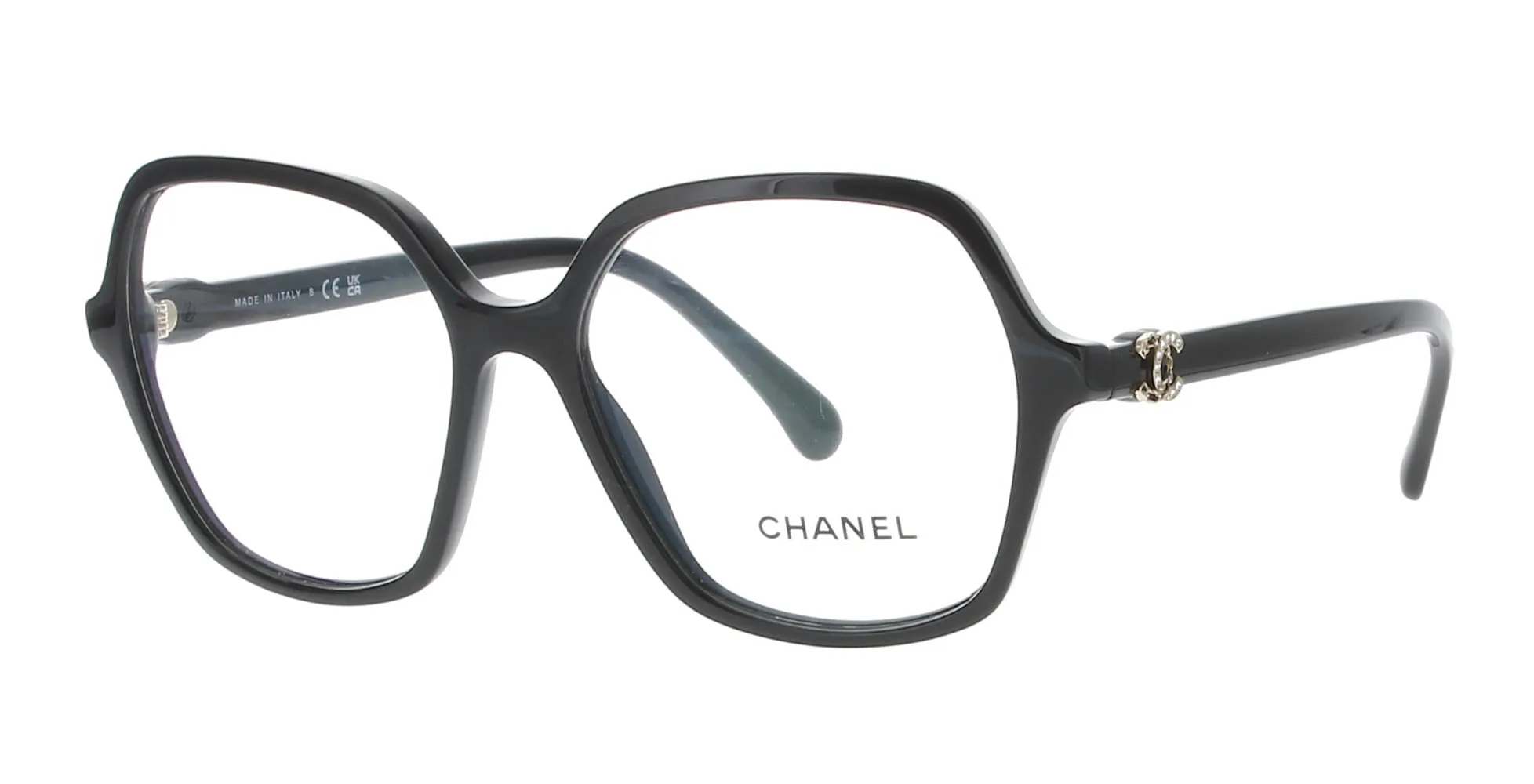CHANEL Square Black Frame sold by Fashion Eyewear