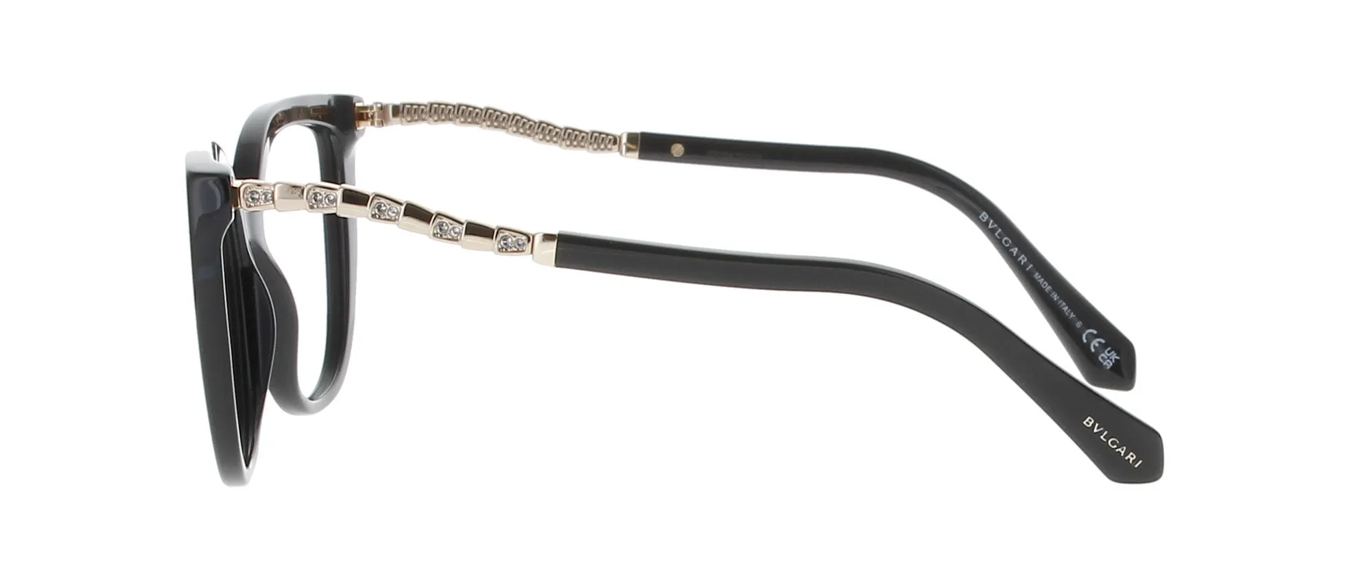 BVLGARI Black and Gold Frame sold by Fashion Eyewear product image thumbnail 3