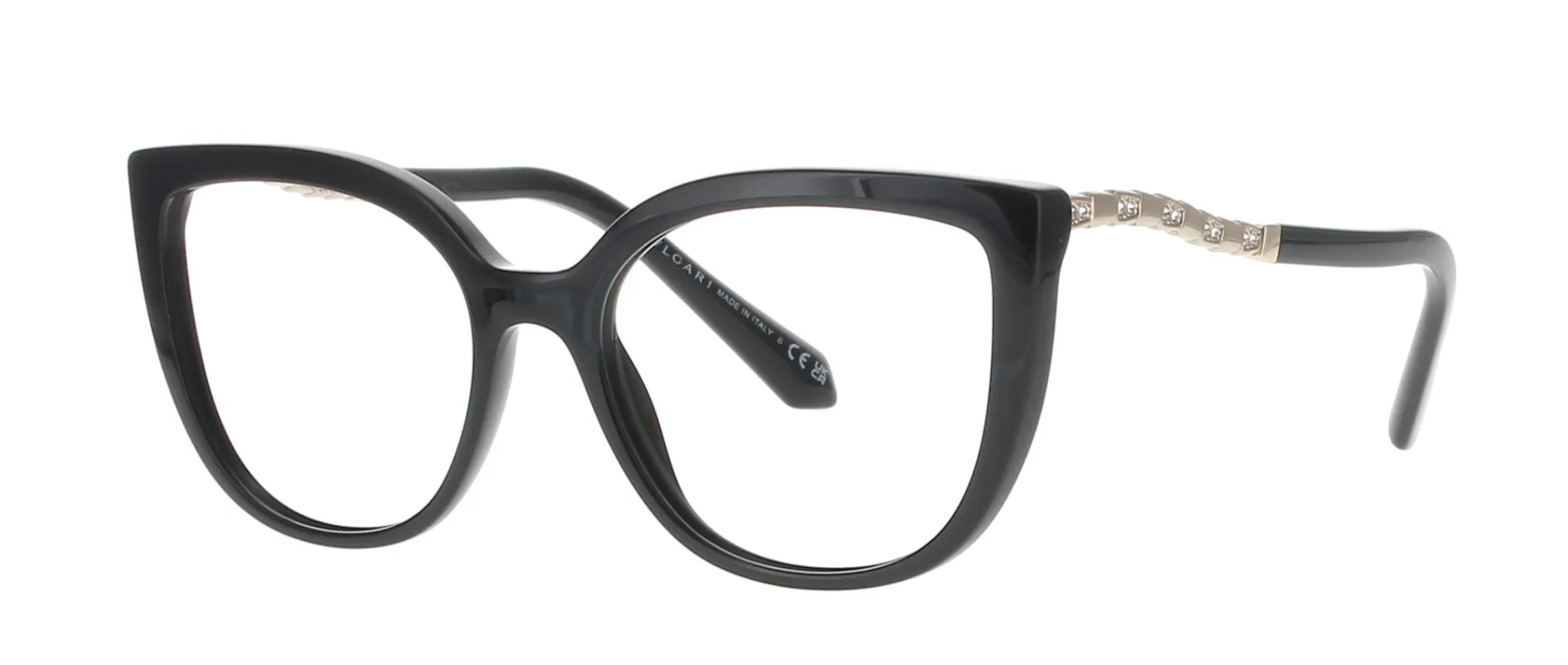 BVLGARI Black and Gold Frame sold by Fashion Eyewear