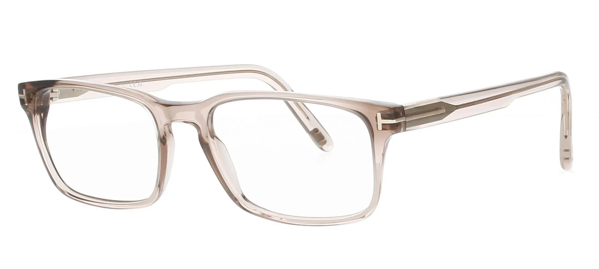 TOM FORD Beige Rectangle Frame sold by Fashion Eyewear
