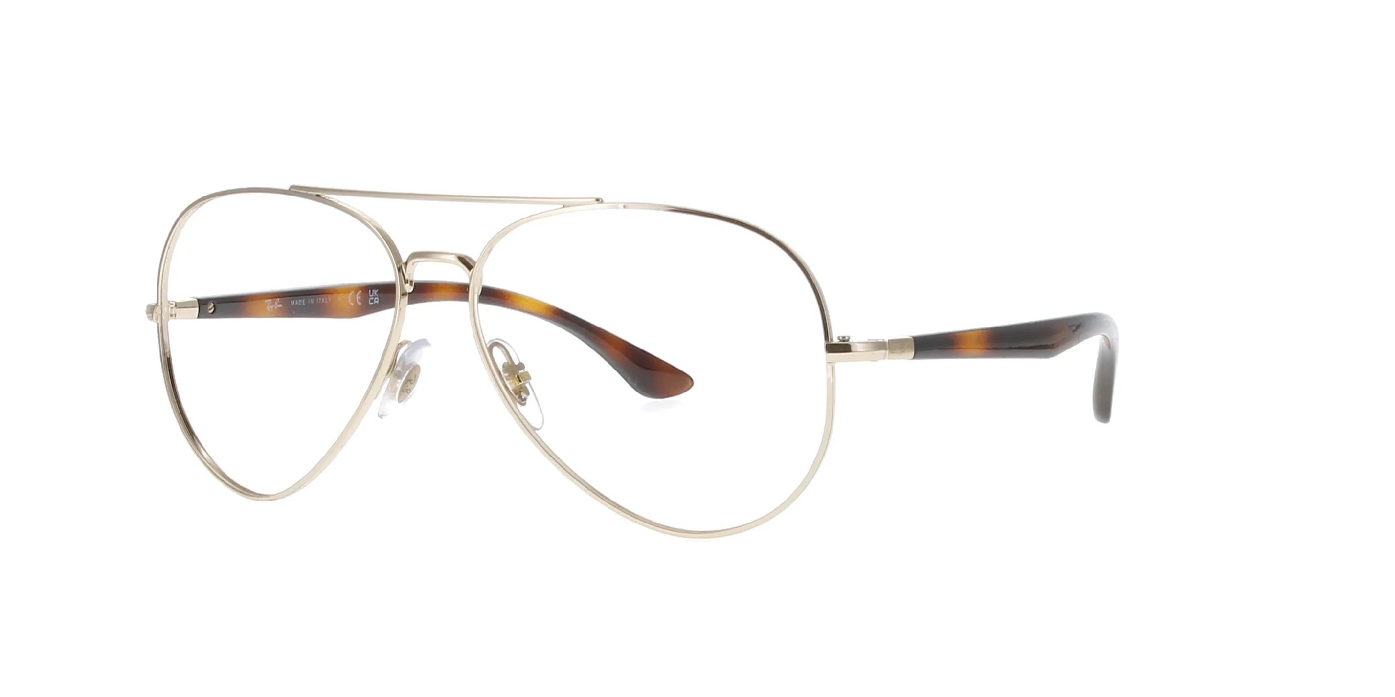 RAYBAN Gold Aviator Frame sold by Fashion Eyewear