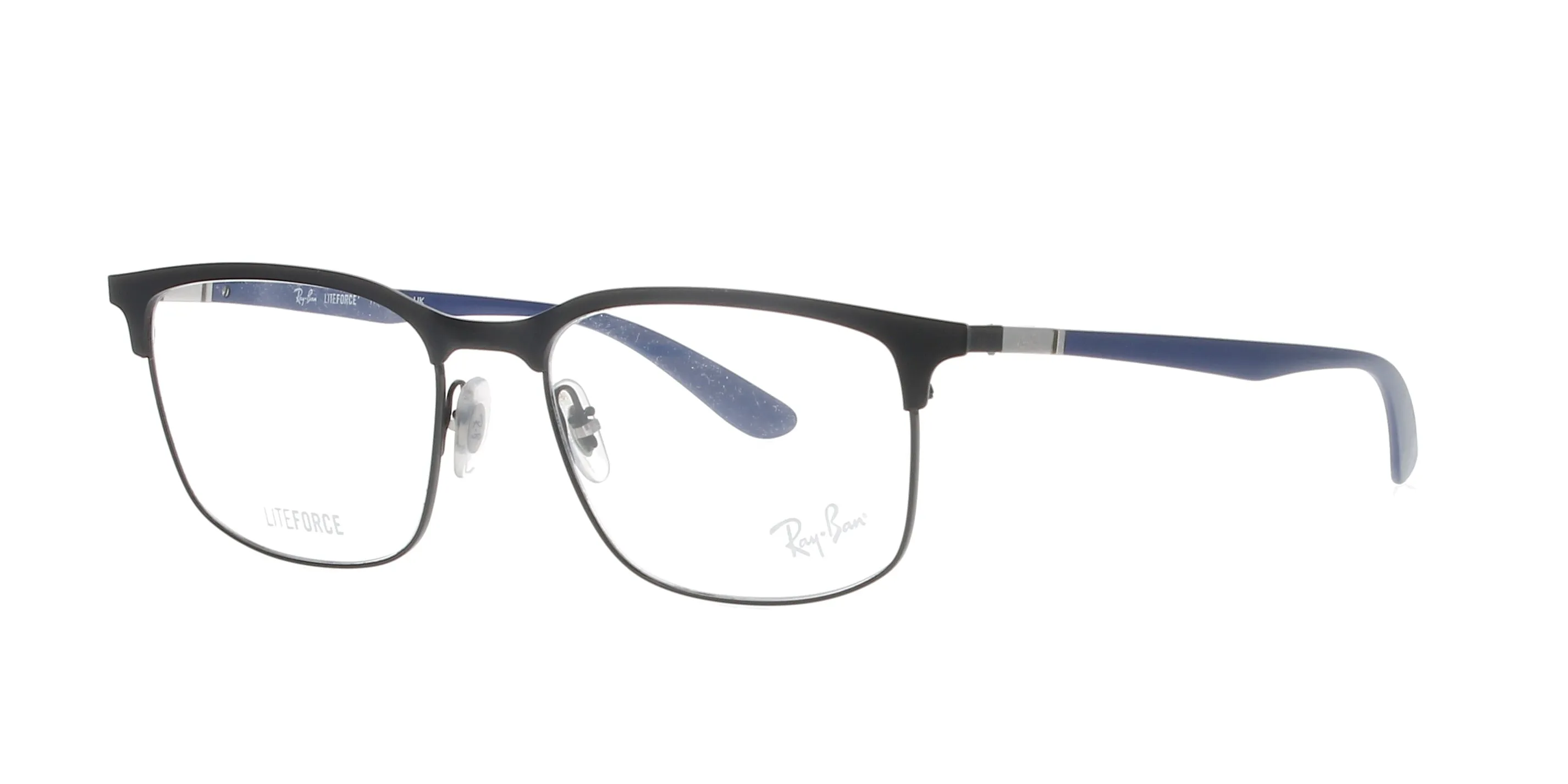 RAYBAN Black and Sand Blue Frame sold by Fashion Eyewear