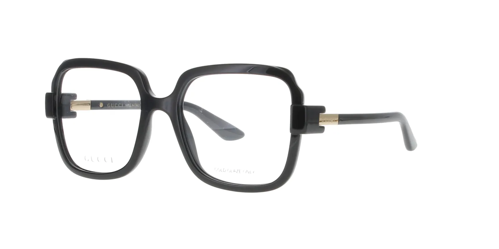 GUCCI Black Square Frame sold by Fashion Eyewear