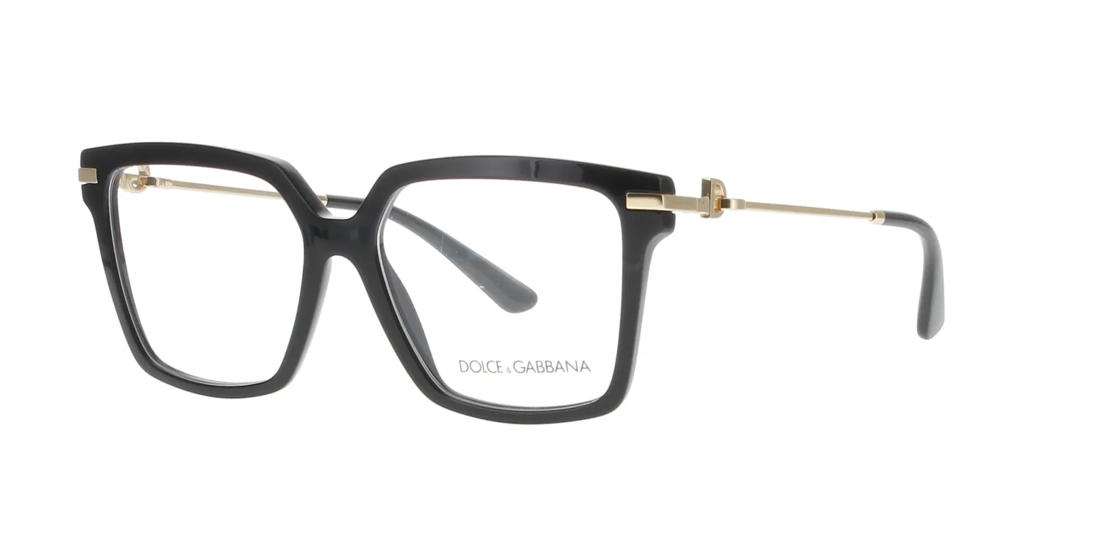 Dolce and Gabbana Black and Gold Frame sold by Fashion Eyewear