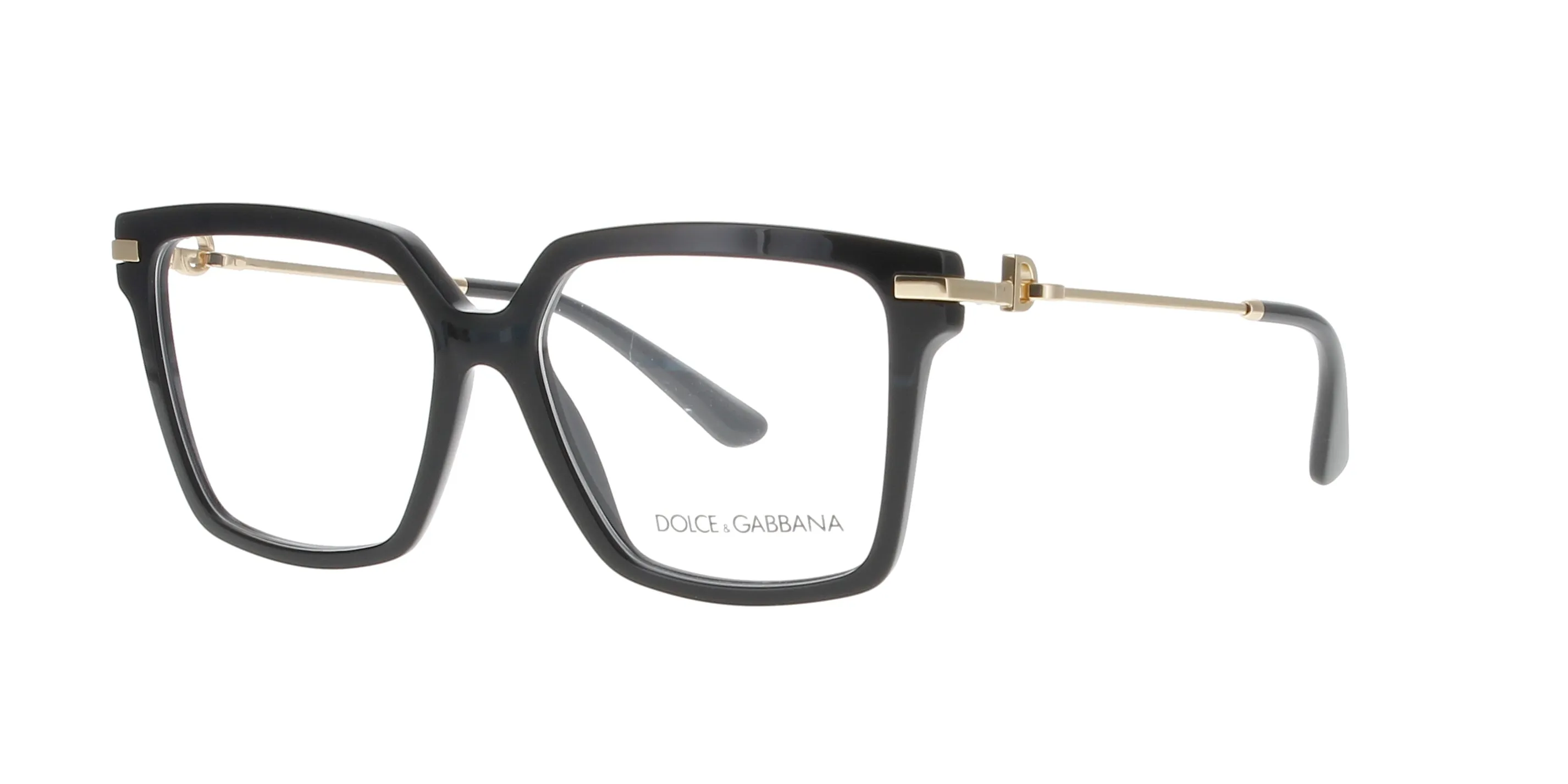Dolce and Gabbana Black and Gold Frame sold by Fashion Eyewear