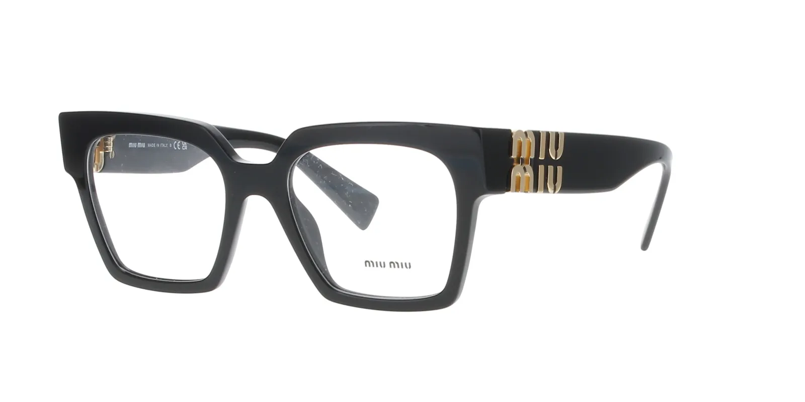 MIU MIU Glossy Black Frame sold by Fashion Eyewear