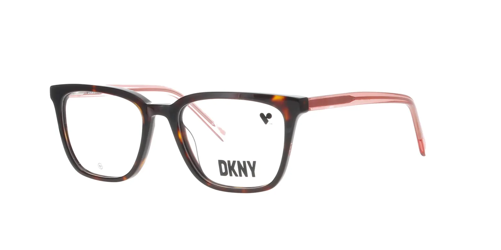 DKNY Dark Tortoise and Pink Frame sold by Fashion Eyewear