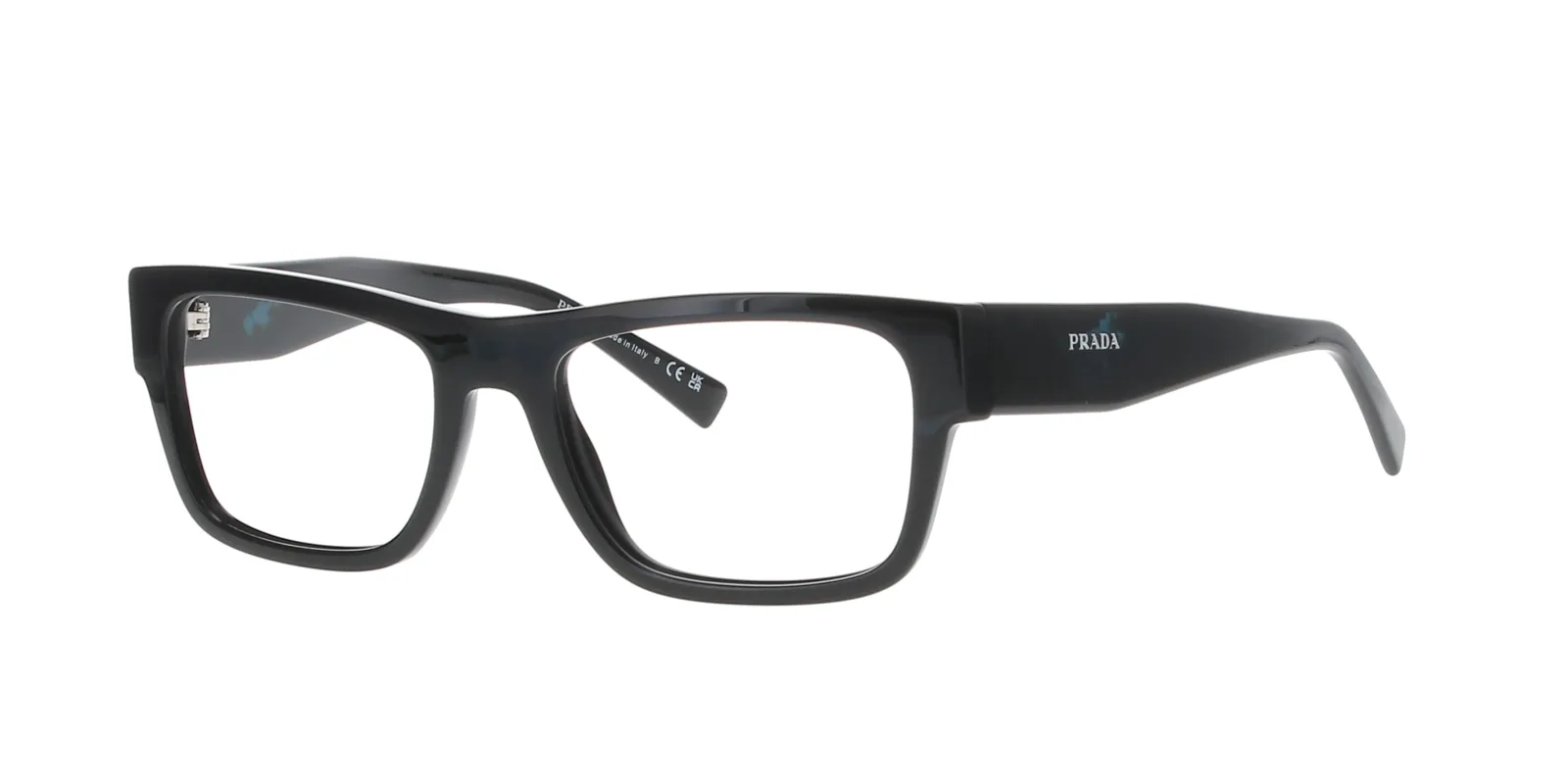 PRADA Glossy Black Frame sold by Fashion Eyewear