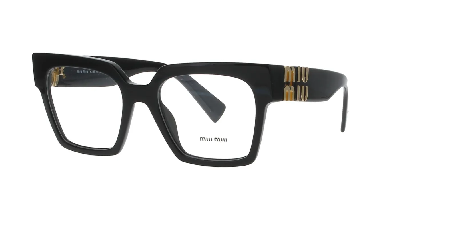 MIU MIU Black Square Frame sold by Fashion Eyewear