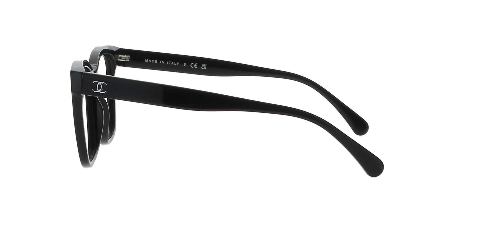 CHANEL Black Polished Frame sold by Fashion Eyewear product image thumbnail 3