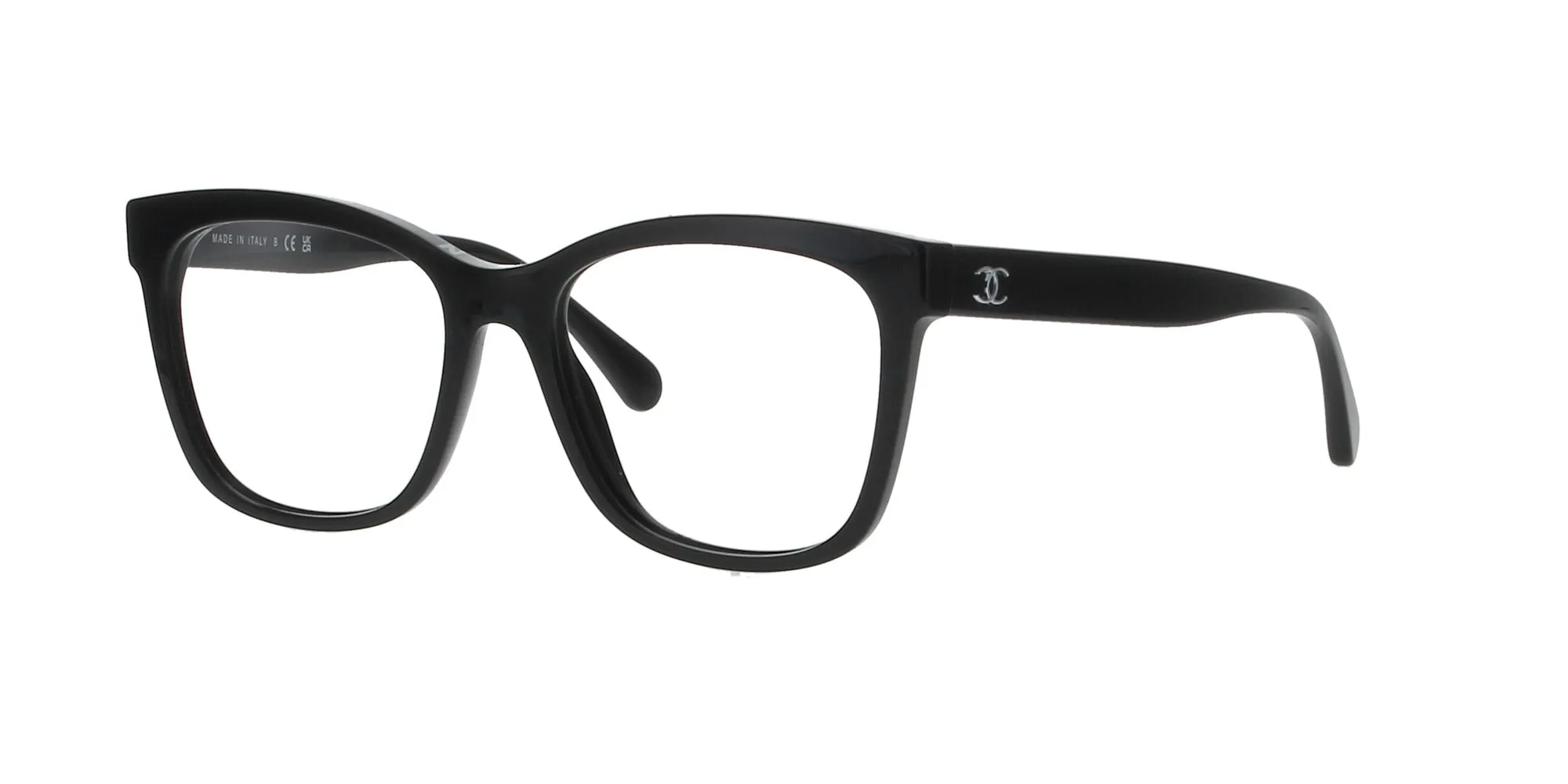 CHANEL Black Polished Frame sold by Fashion Eyewear