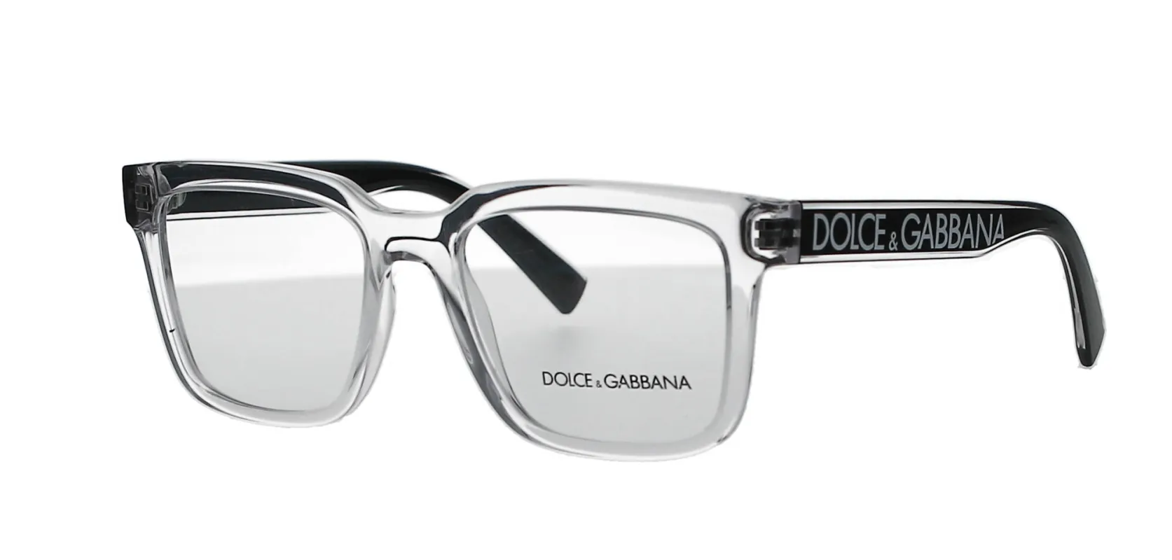 Dolce And Gabbana Crystal And Black Frame sold by Fashion Eyewear