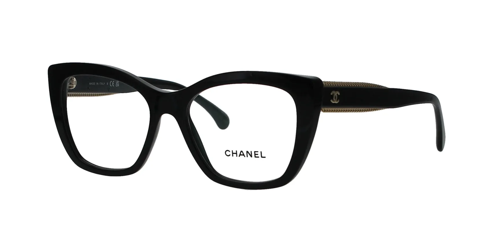 Chanel Shiny Black Frame sold by Fashion Eyewear
