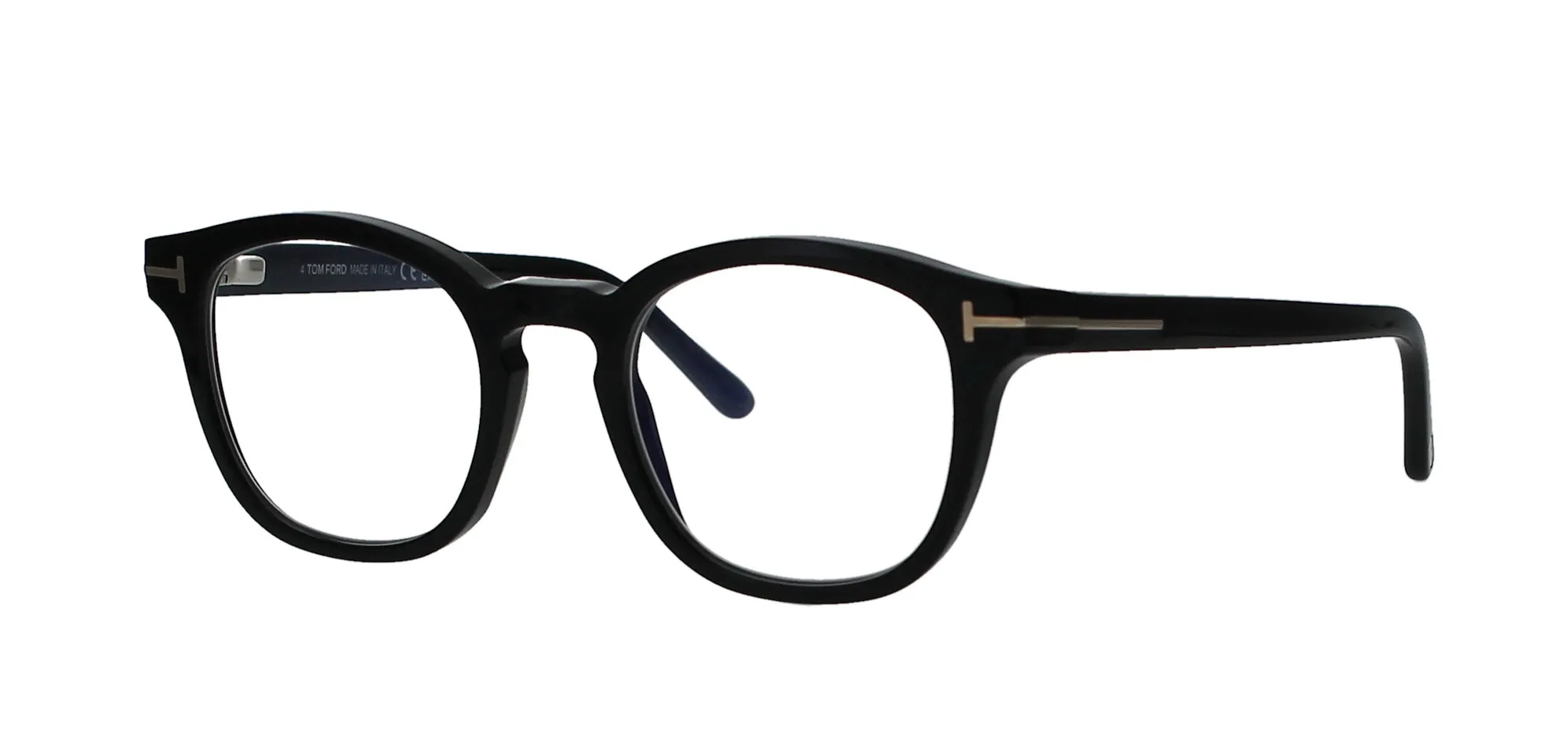 Tom Ford Shiny Black Frame with Clip On sold by Fashion Eyewear