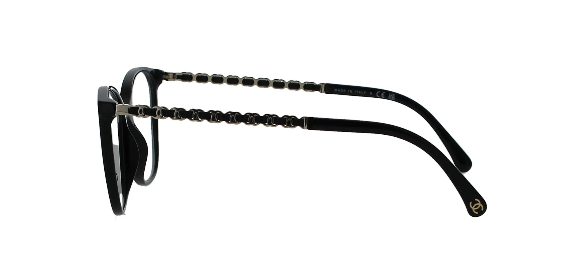 Chanel Shiny Black Frame sold by Fashion Eyewear product image thumbnail 3