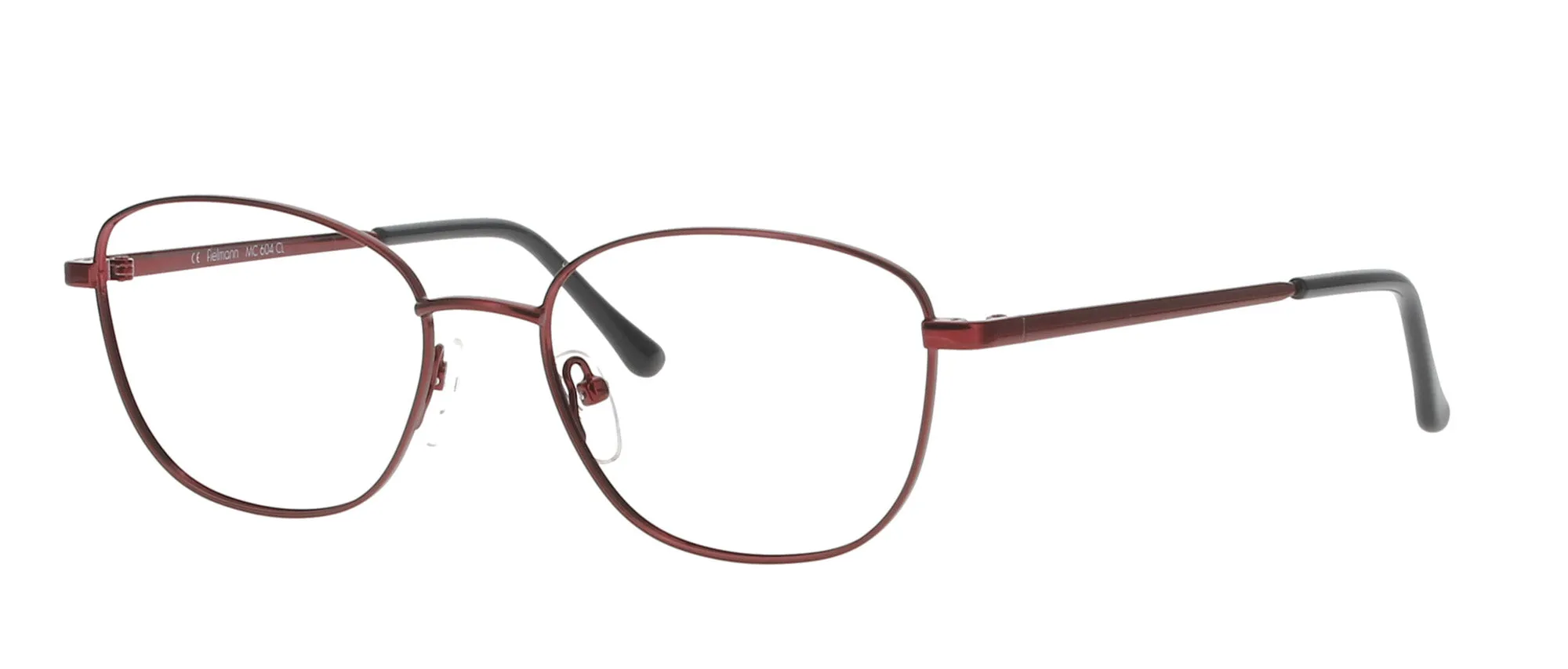 Fielmann Red Metal Frame sold by Fashion Eyewear