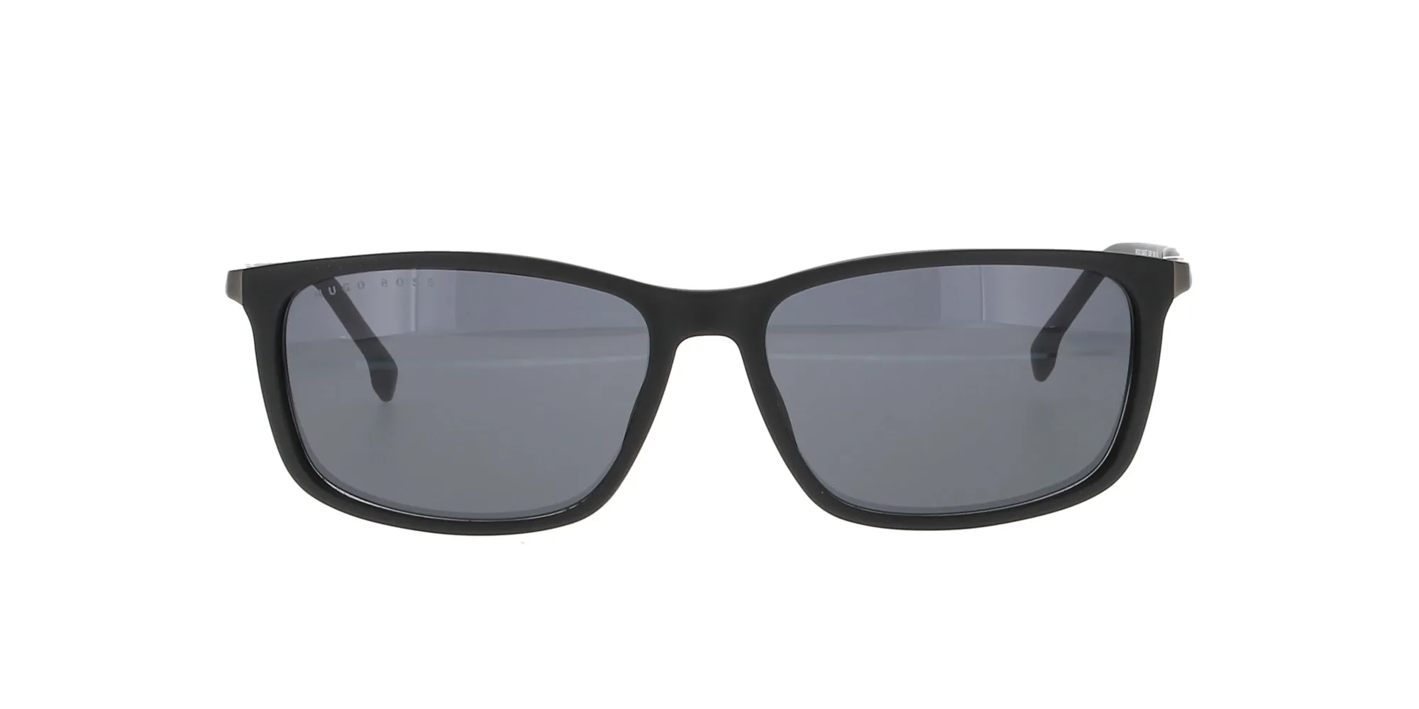 Matt Black Square Hugo Boss Sunglasses sold by Fashion Eyewear