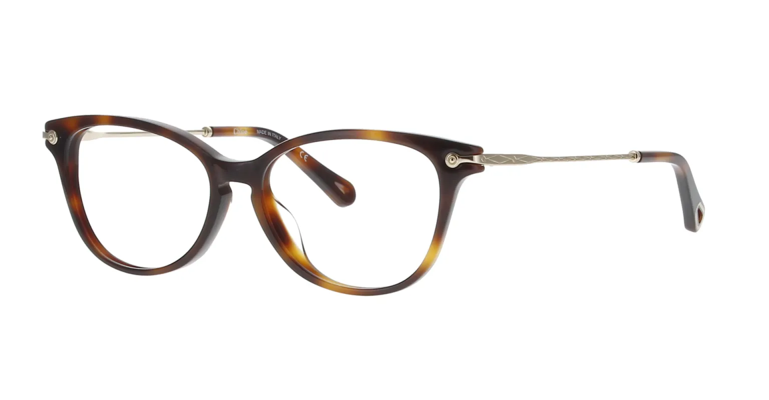 Havana Oval Chloe Frame sold by Fashion Eyewear