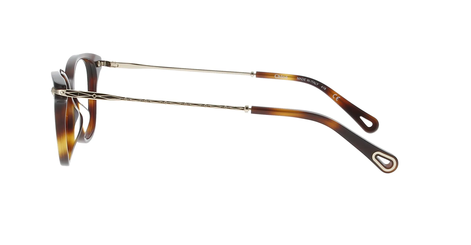 Havana Oval Chloe Frame sold by Fashion Eyewear product image thumbnail 3