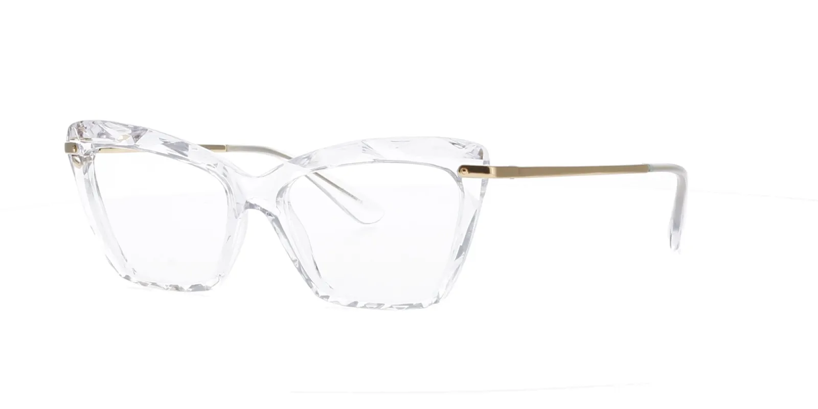 Polished Crystal Cat Eye Dolce and Gabbana Frame sold by Fashion Eyewear