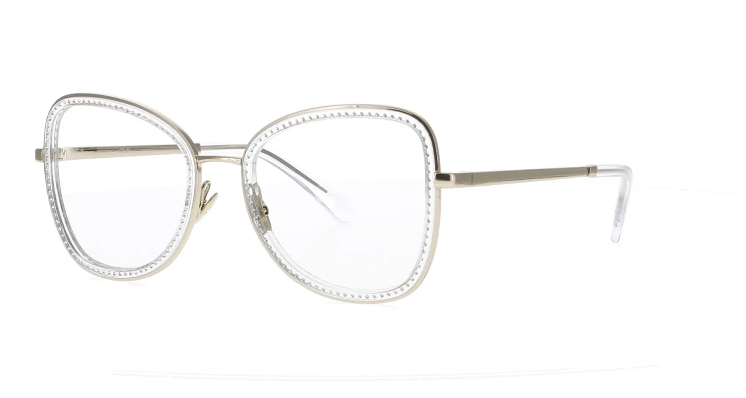Gold Metal and Diamantés Chanel Frame sold by Fashion Eyewear