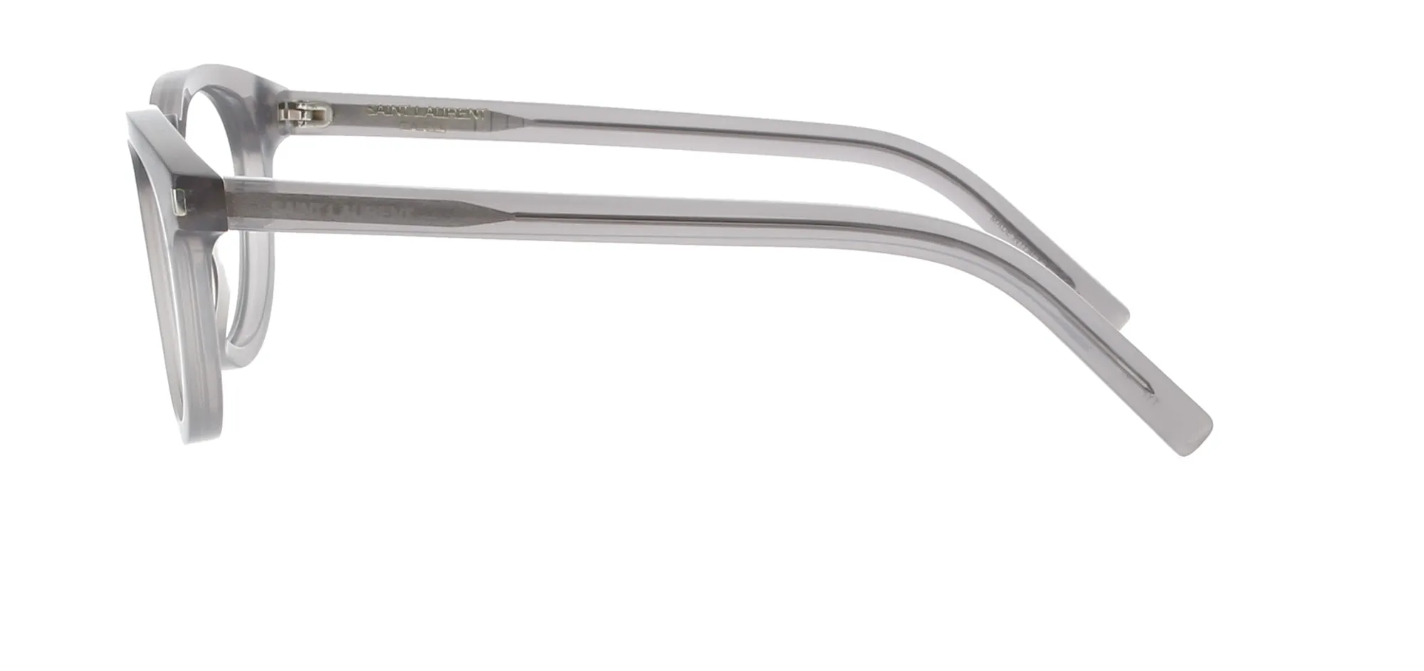 Round Crystal Grey Saint Laurent Frame sold by Fashion Eyewear product image thumbnail 3