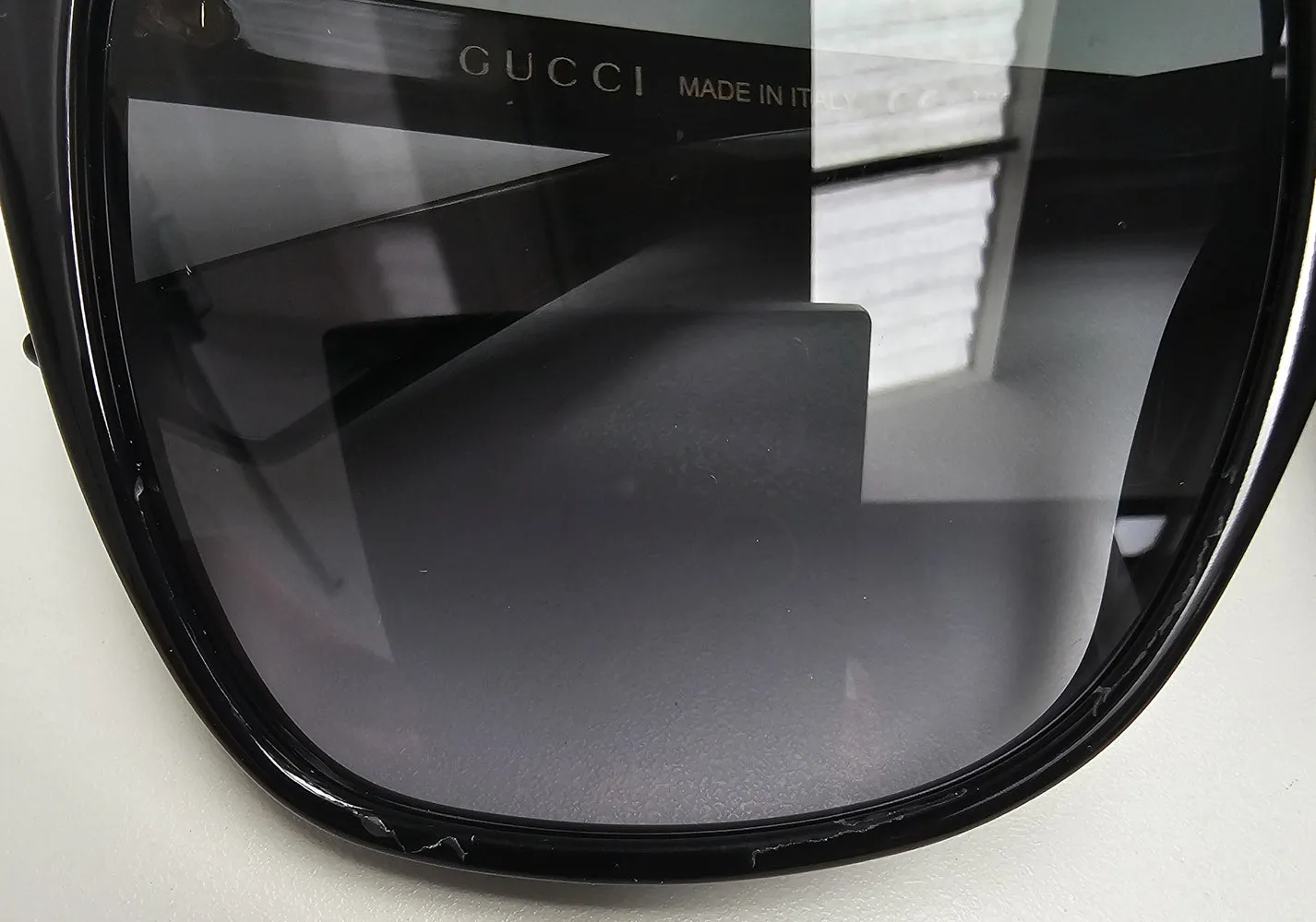 Oversized Black Gucci Sunglasses sold by Fashion Eyewear product image thumbnail 4