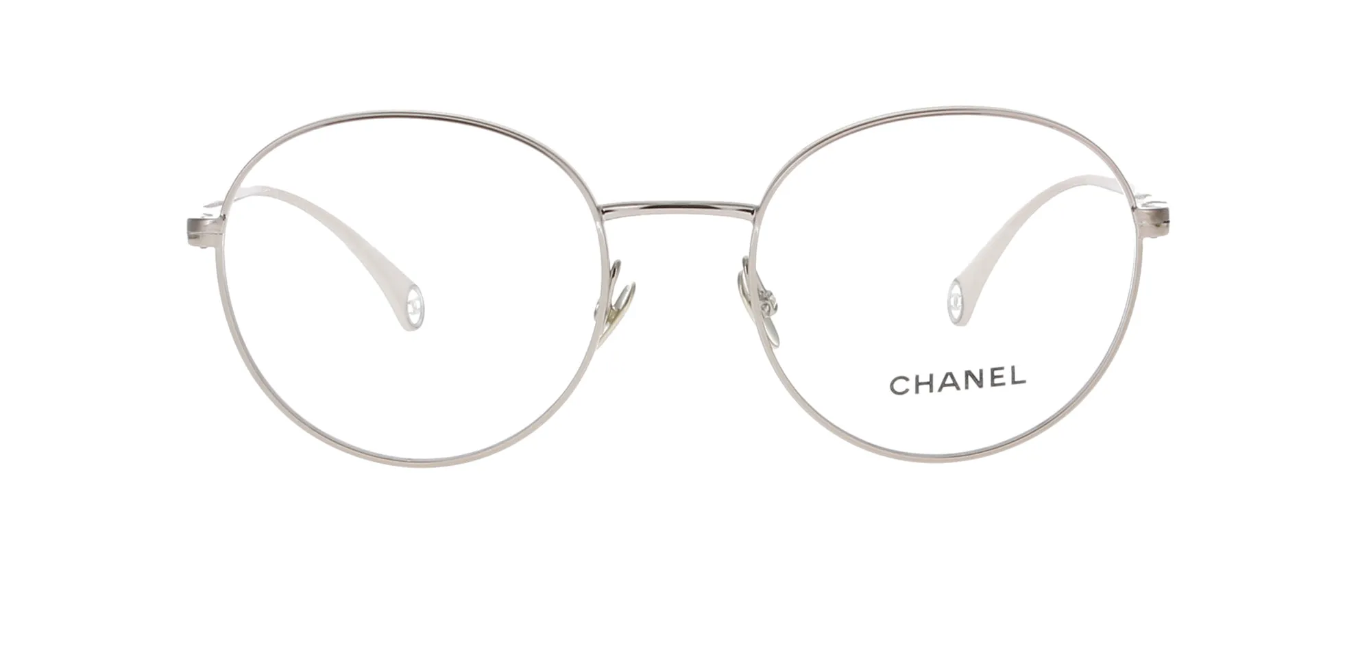 Beige-Pink & Gold Oval Chanel Frame sold by Fashion Eyewear product image thumbnail 2
