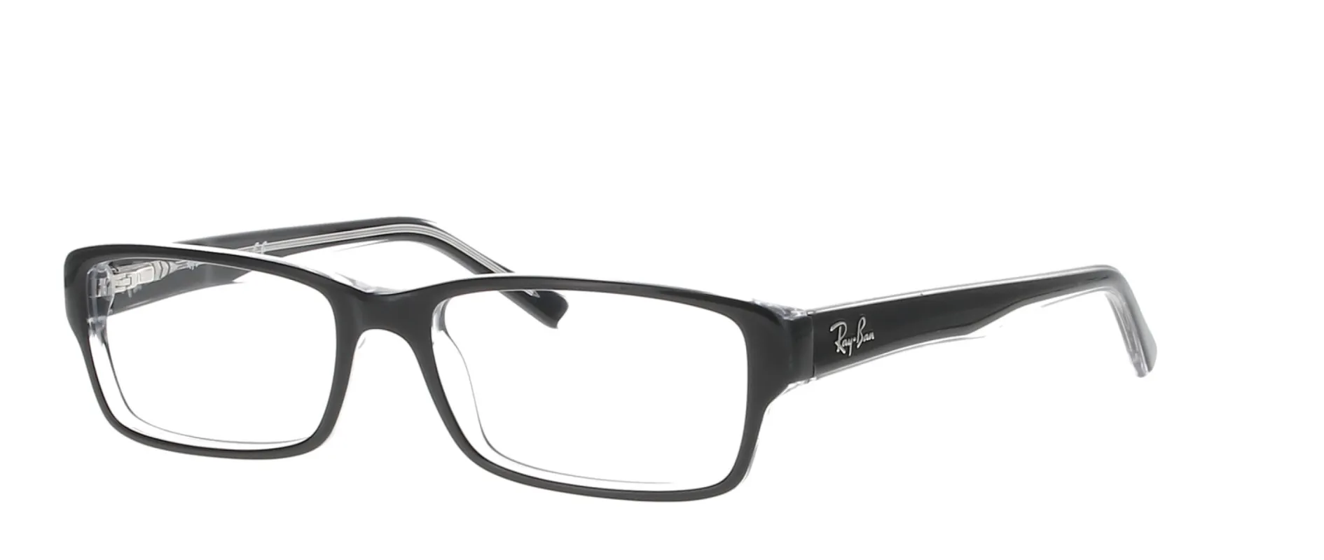 Preloved Top Black on Transparent Rayban Frame sold by Fashion Eyewear