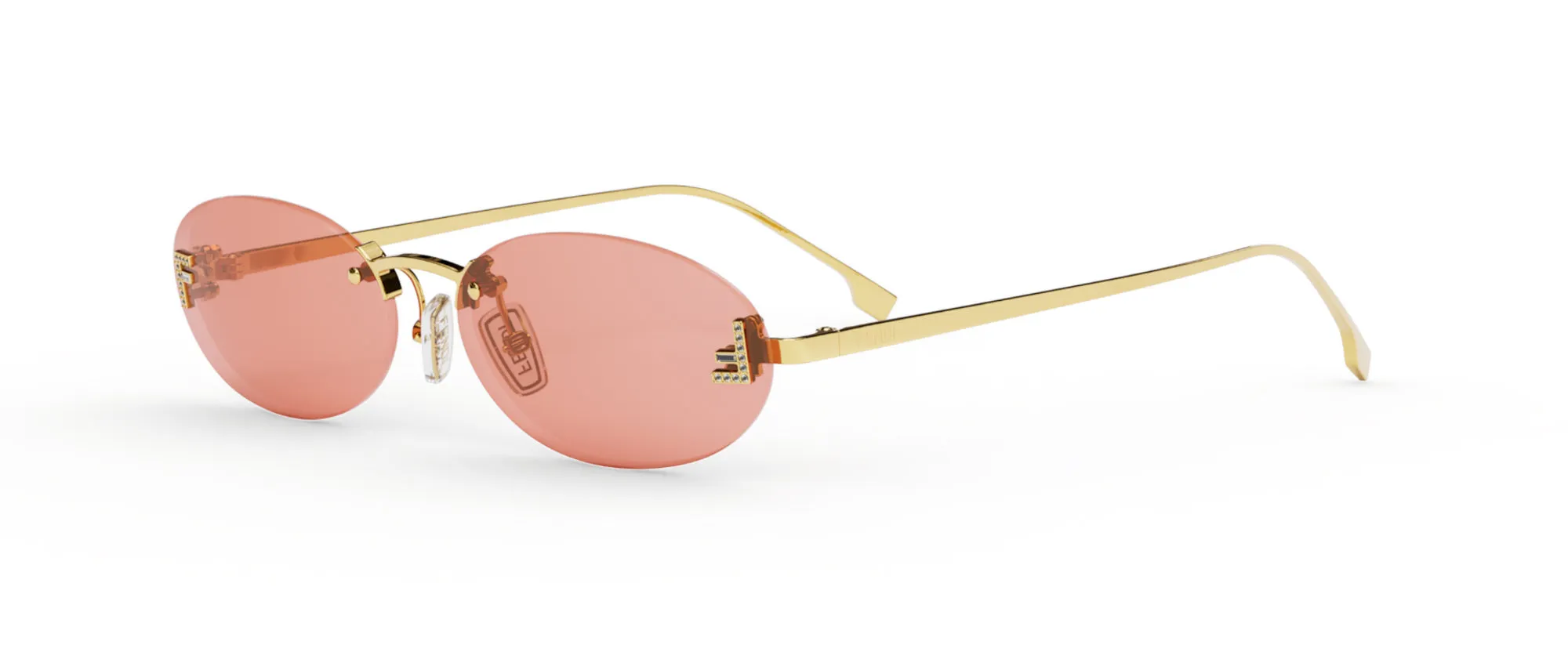 Fendi First Crystal FE4075US sold by Fashion Eyewear product image thumbnail 4