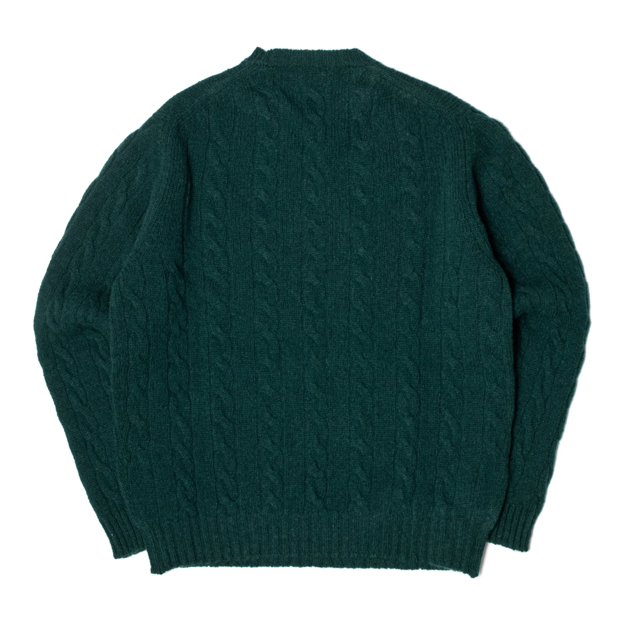 Forest Cable Shetland Knit Jumper sold by William Crabtree & Sons product image thumbnail 4